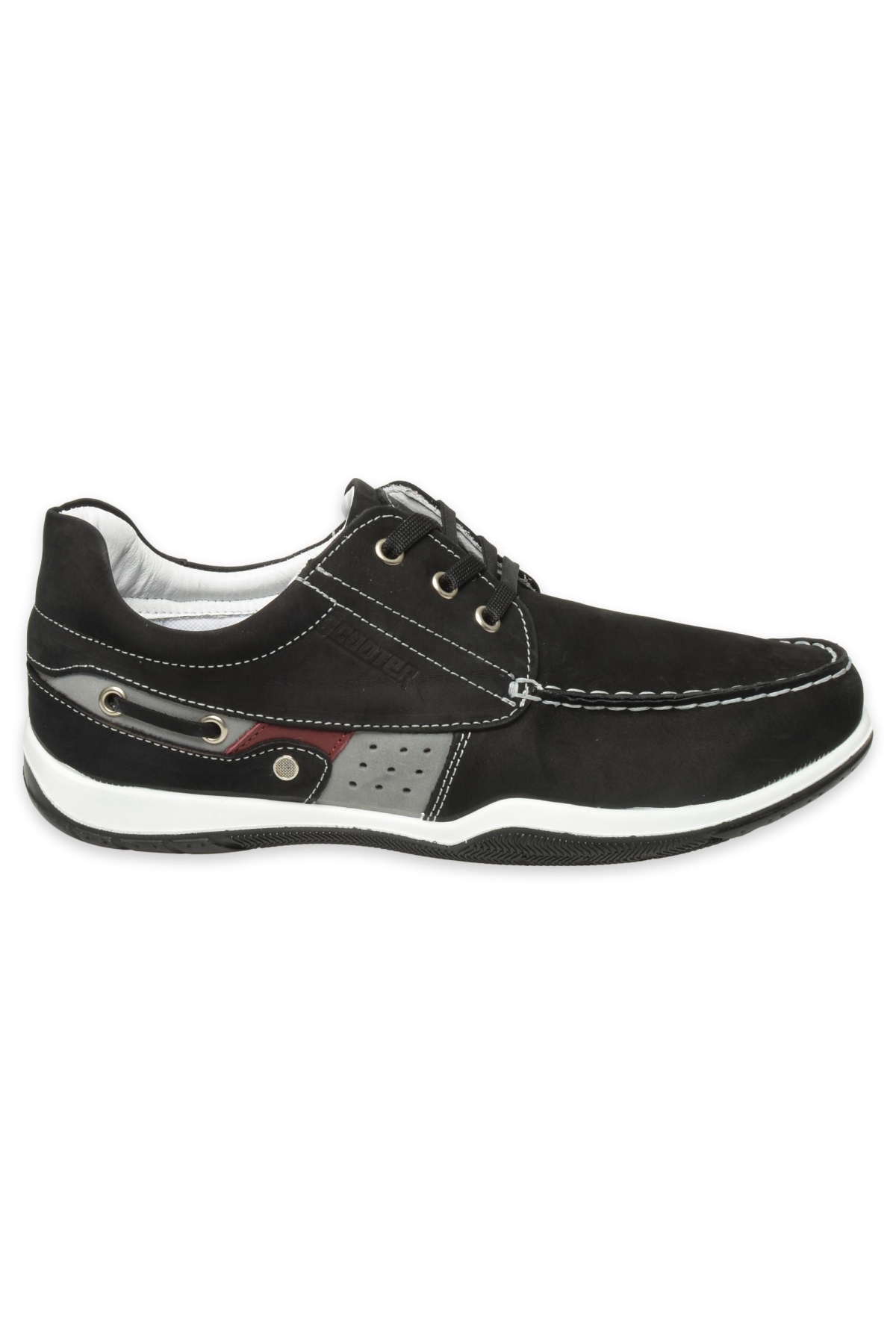 M2020 Nubuk Günlük Siyah Erkek Ayakkabı - Görsel 3