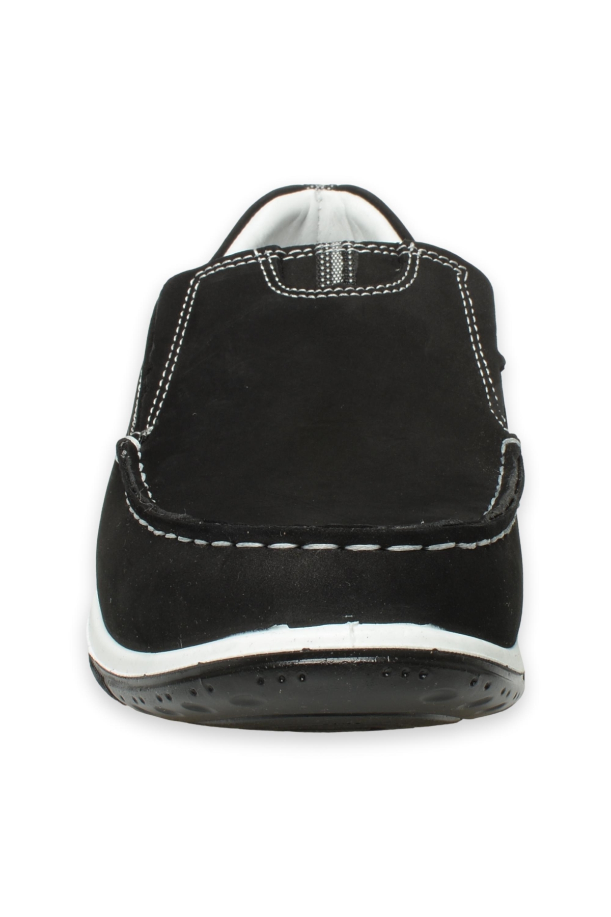 M2021 Nubuk Günlük Siyah Erkek Ayakkabı - Görsel 4