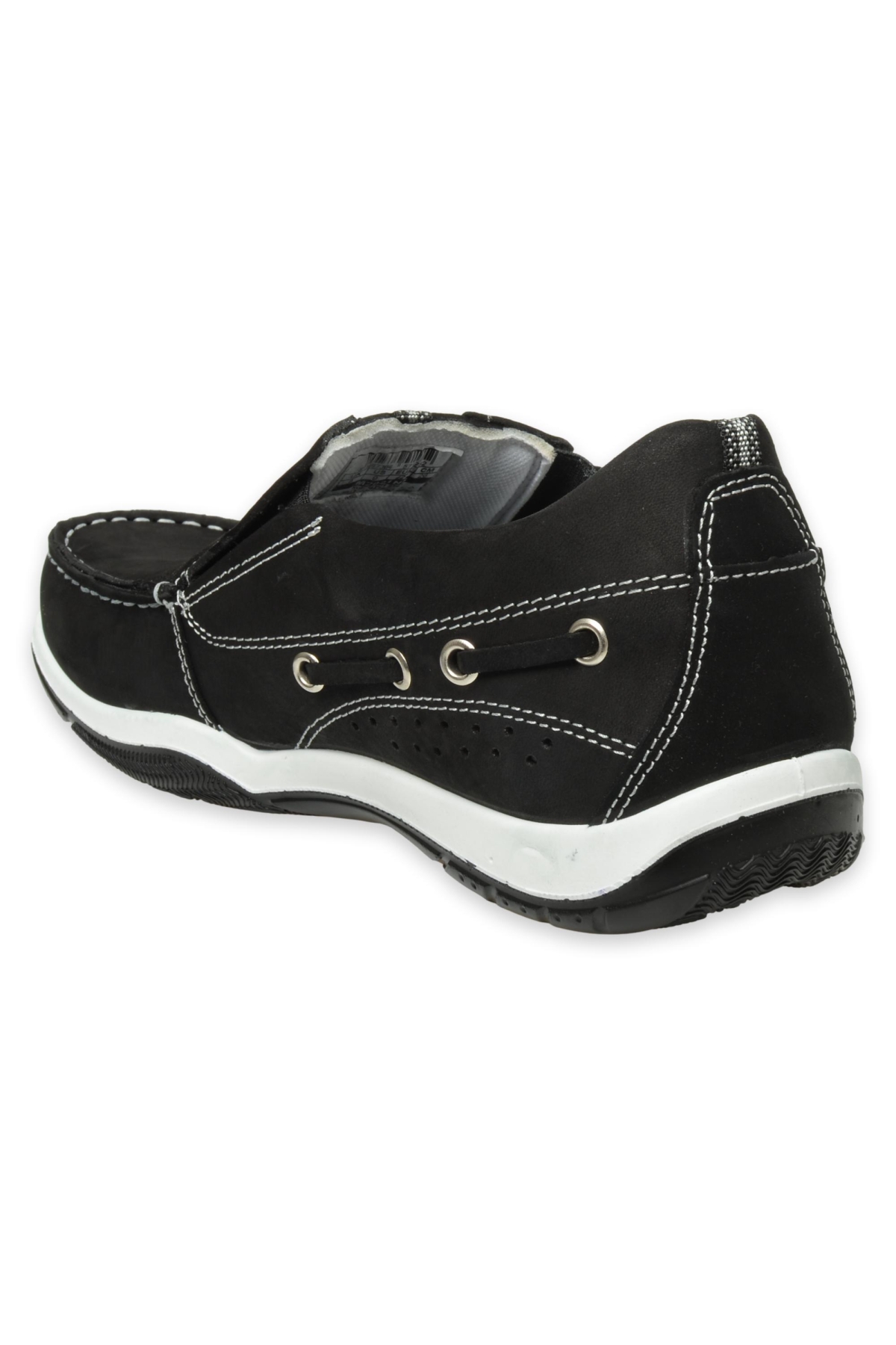 M2021 Nubuk Günlük Siyah Erkek Ayakkabı - Görsel 5