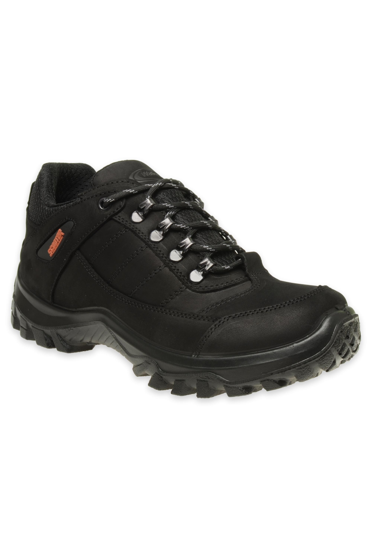 Scooter Scooter M1460 Watertight Cyber Deri Siyah Erkek Ayakkabı Bot | Flo Siyah - 2. görsel