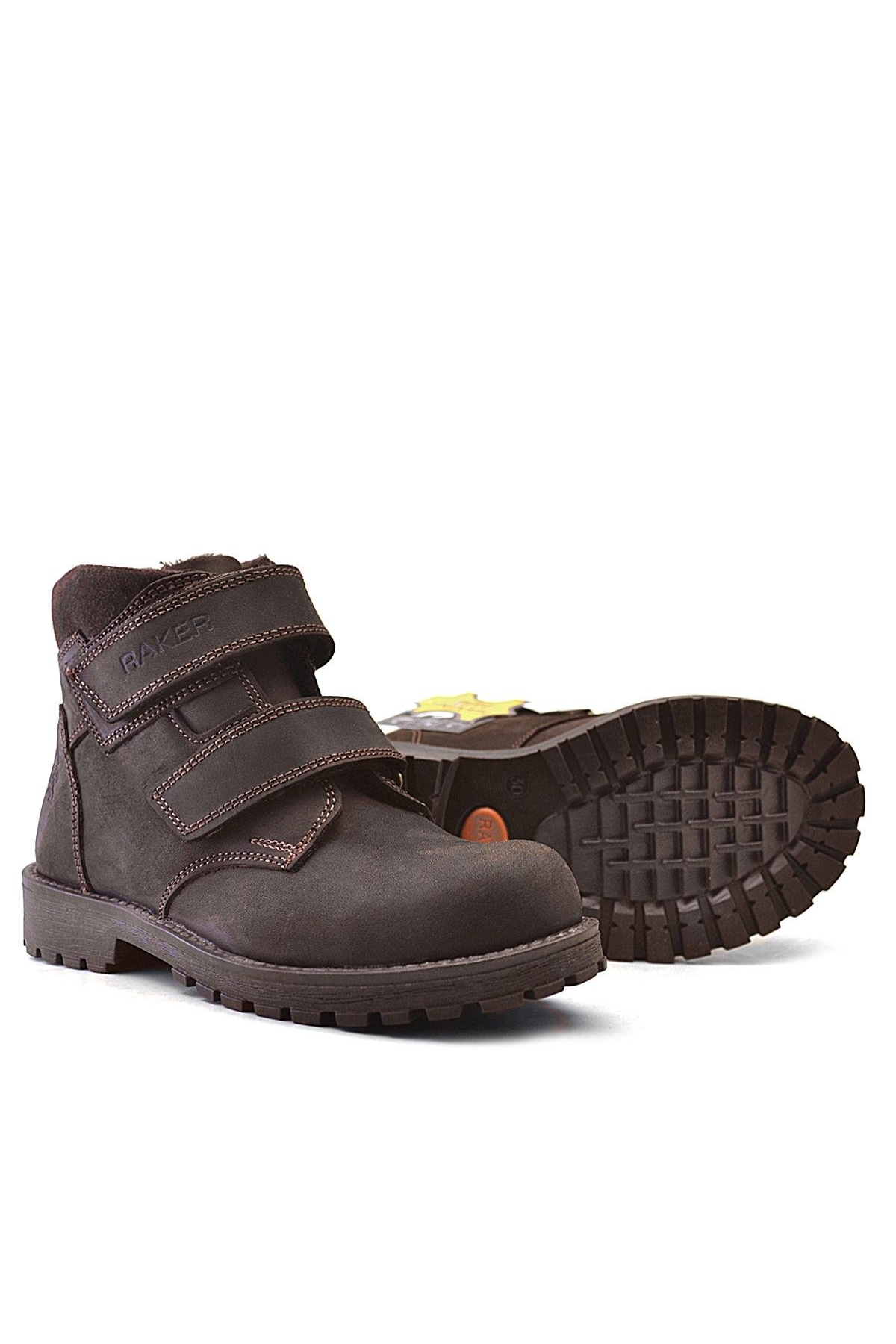 Sentor Hakiki Deri Kürklü Cırtlı Çocuk Bot - Görsel 4