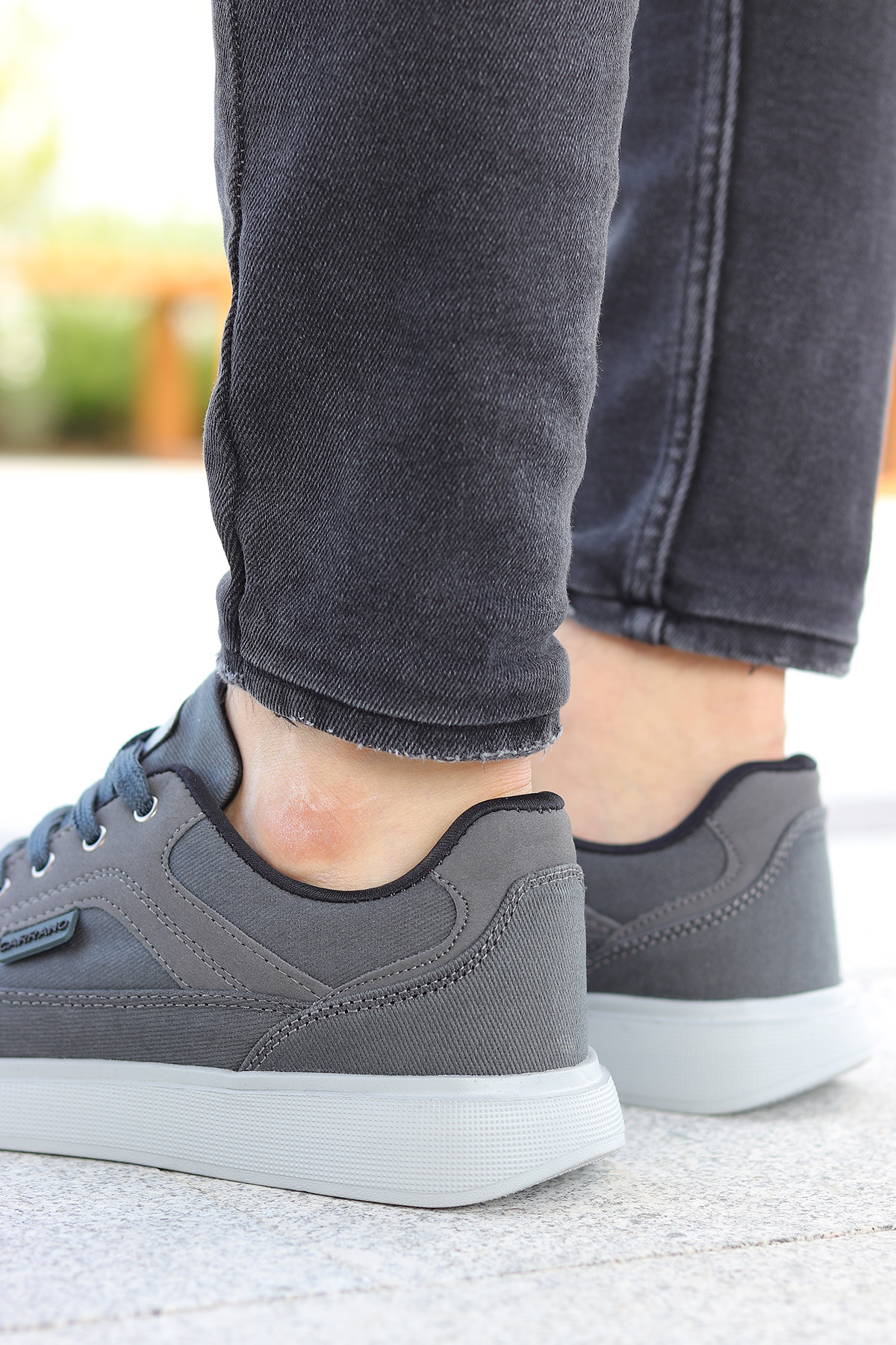 Jean Ultra Hafif Rahat Erkek Sneaker Spor Ayakkabı - Görsel 6