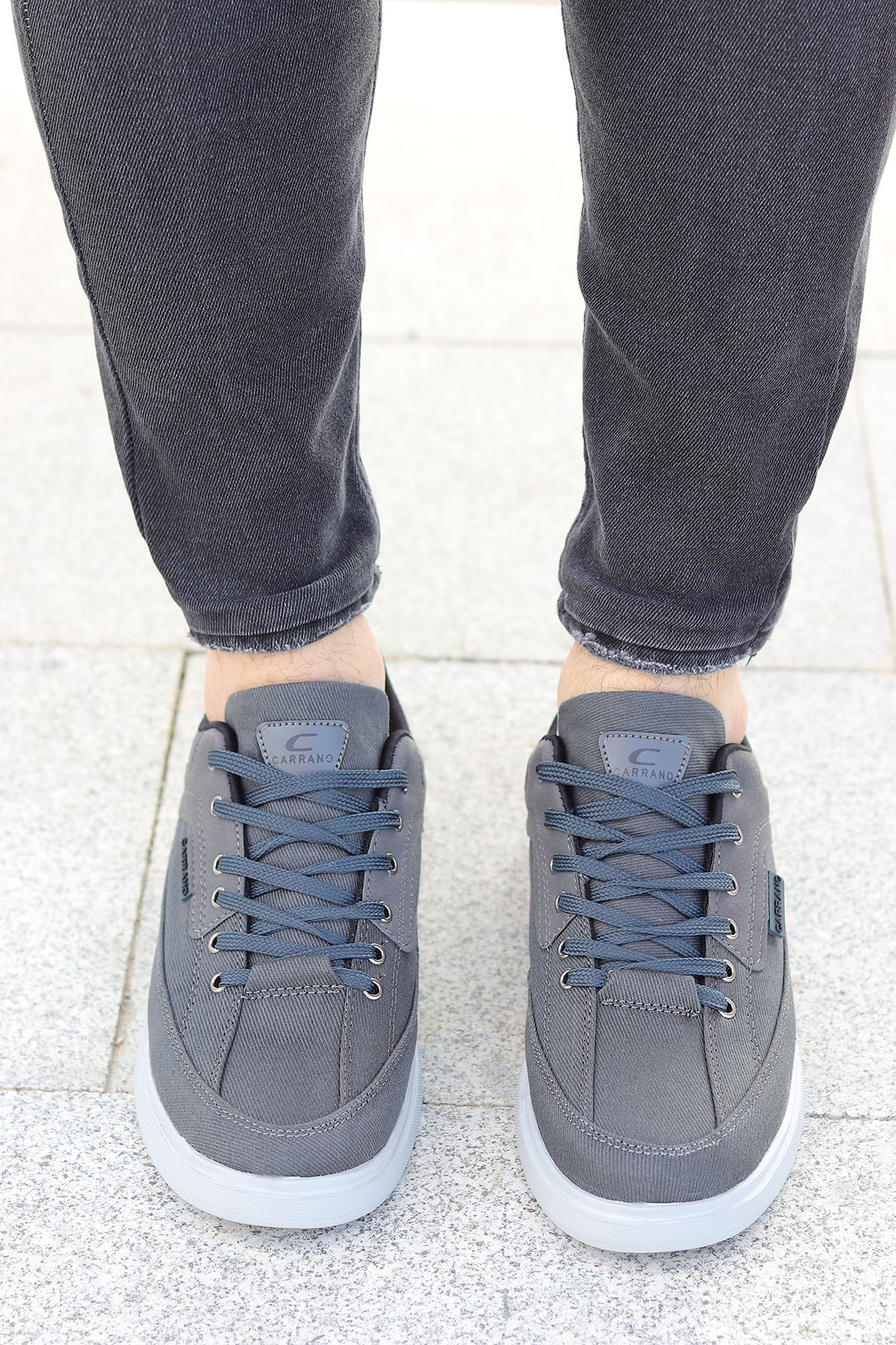 Jean Ultra Hafif Rahat Erkek Sneaker Spor Ayakkabı - Görsel 7