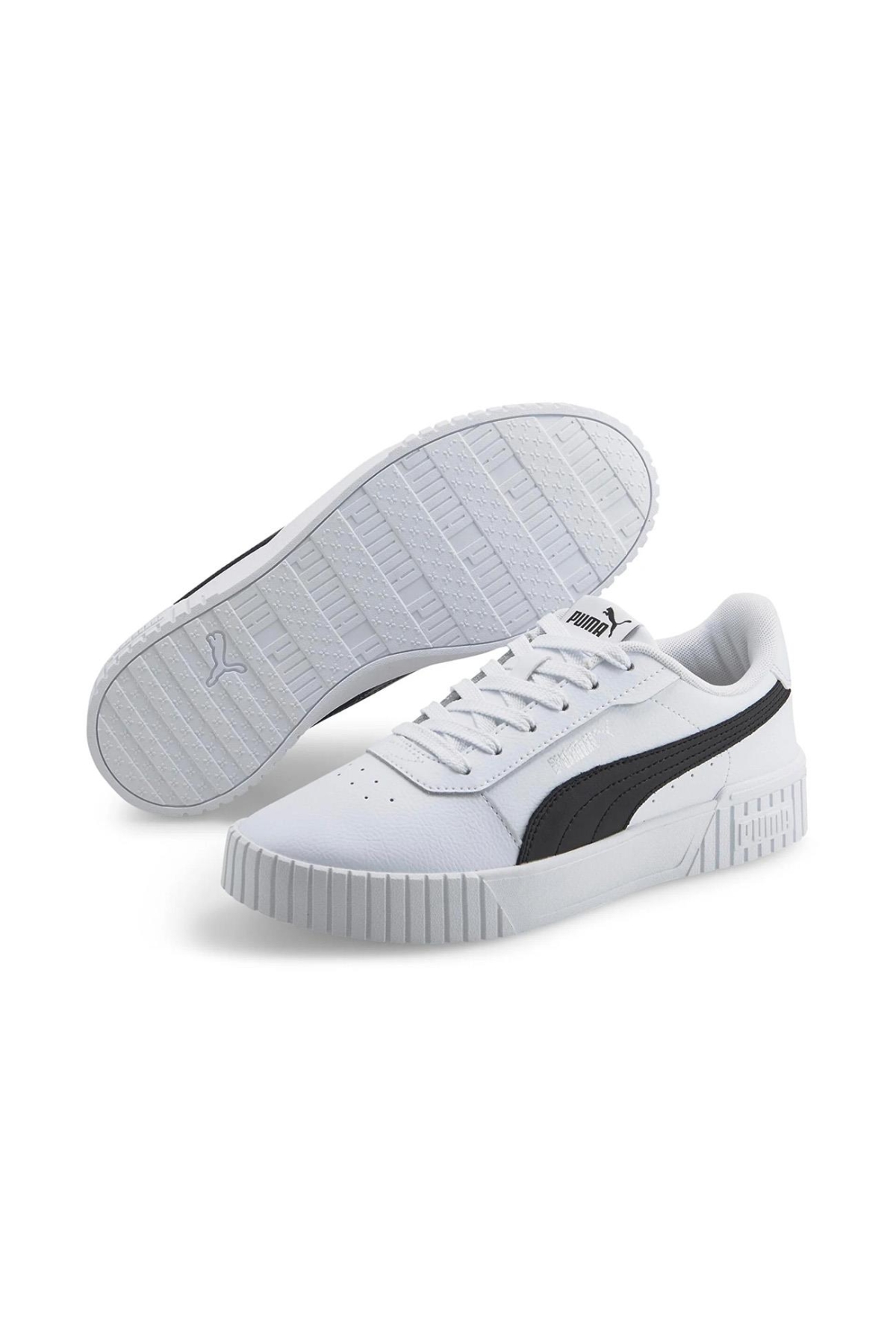 385849 Carina 2.0 Spor Ayakkabı Beyaz-Siyah - Görsel 6