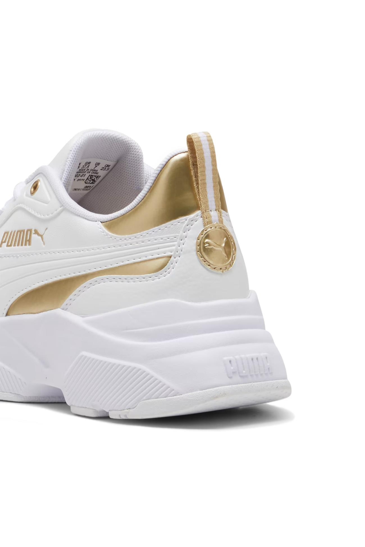 397802 Cassia Rose Metallic Dream Spor Ayakkabı Beyaz - Görsel 5