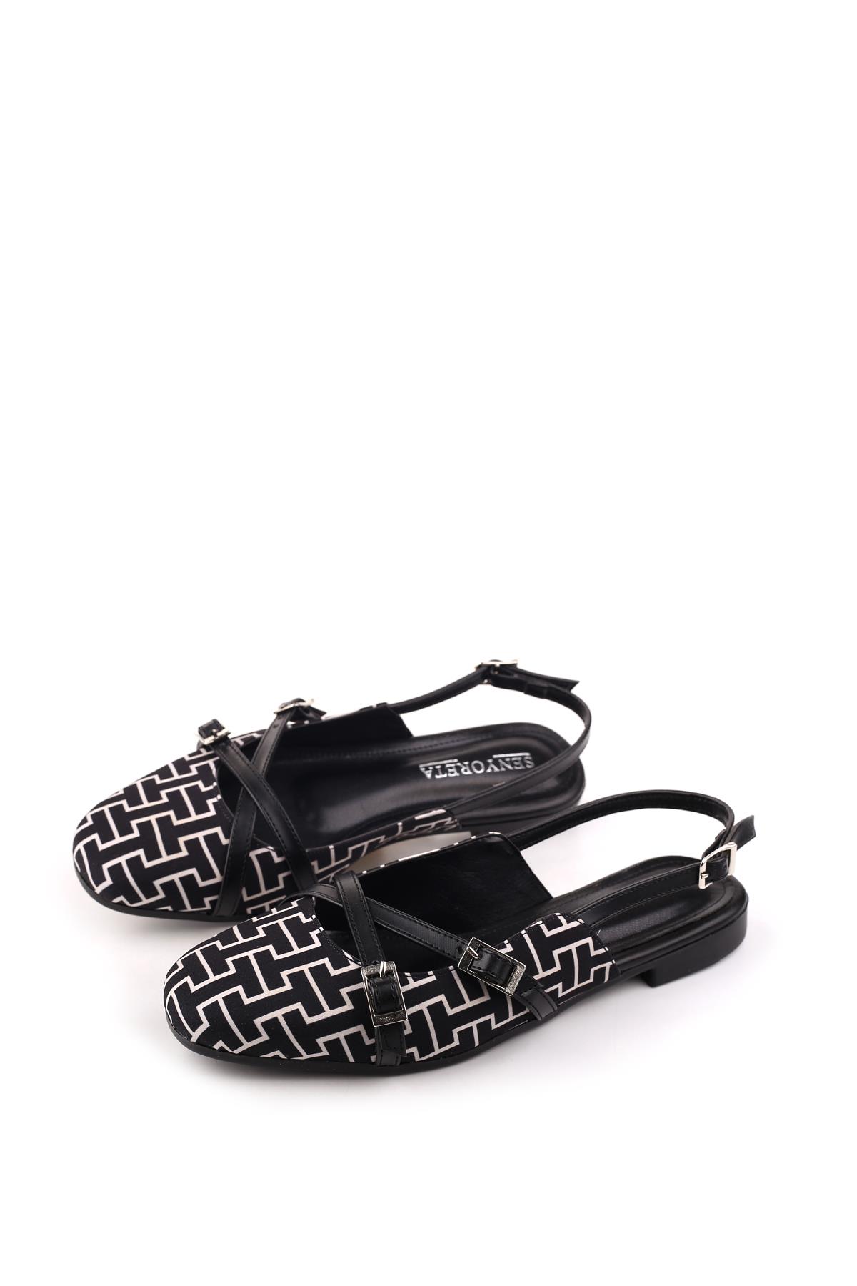 4778 Rahat Taban Kadın Babet Ayakkabı - Görsel 4