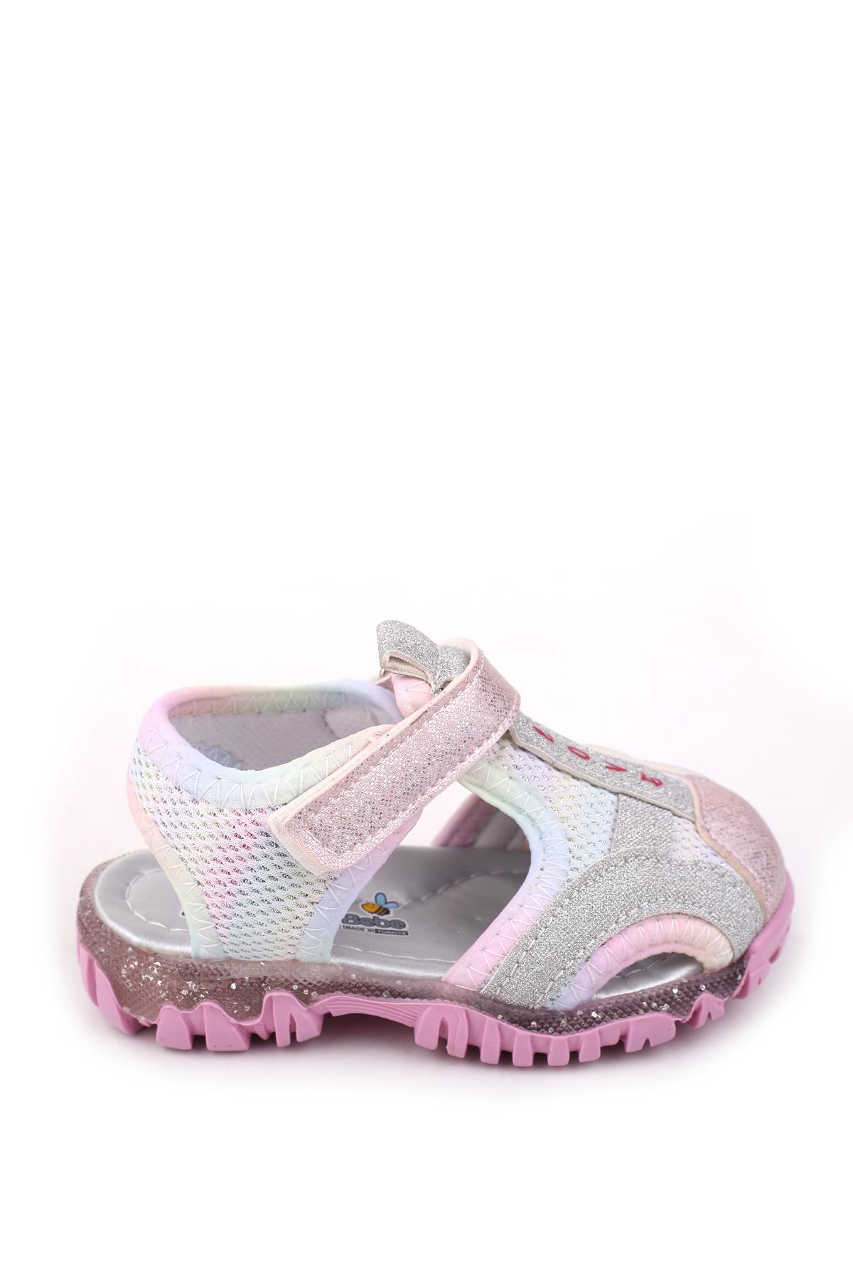 - Arzn 4835 Kız Bebek Ortopedik Rahat Taban Sandalet - Görsel 4