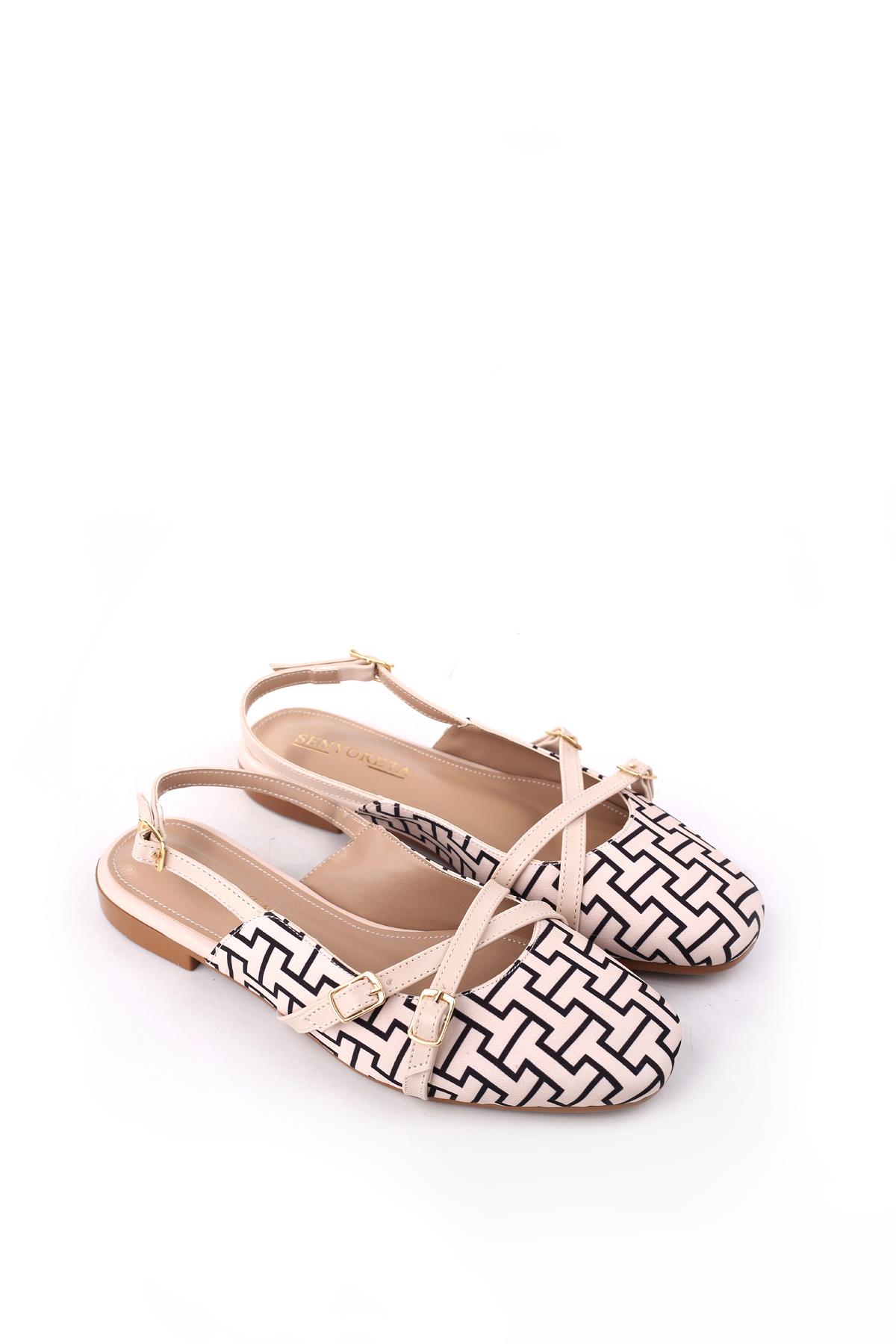 4778 Rahat Taban Kadın Babet Ayakkabı - Görsel 2