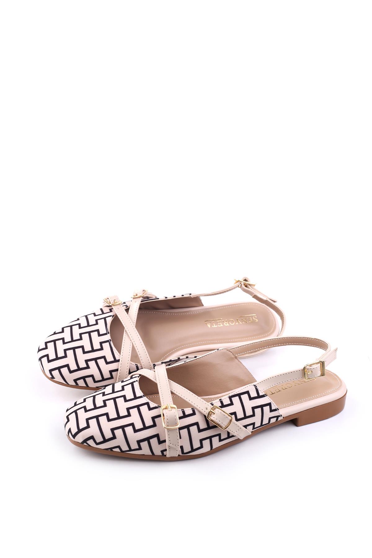 4778 Rahat Taban Kadın Babet Ayakkabı - Görsel 4