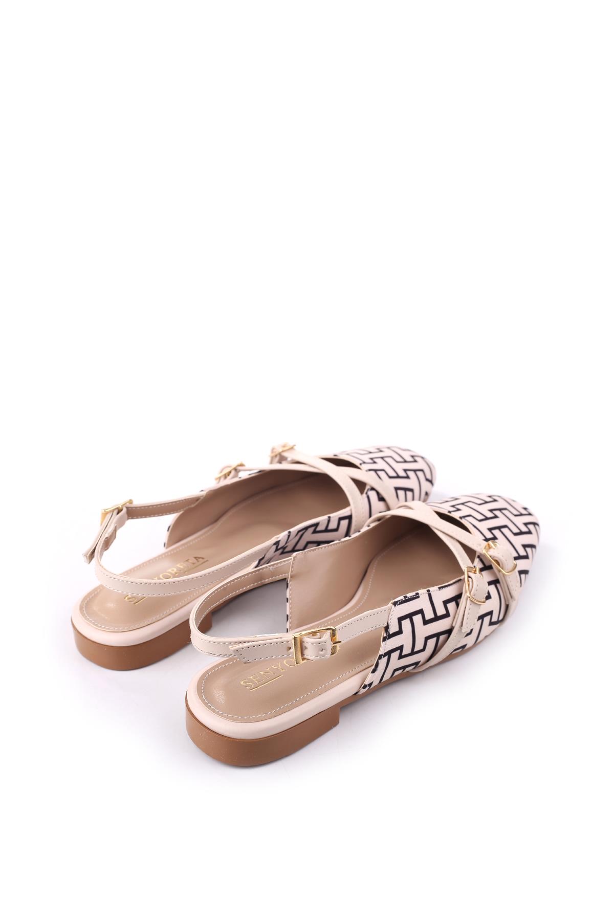 4778 Rahat Taban Kadın Babet Ayakkabı - Görsel 5