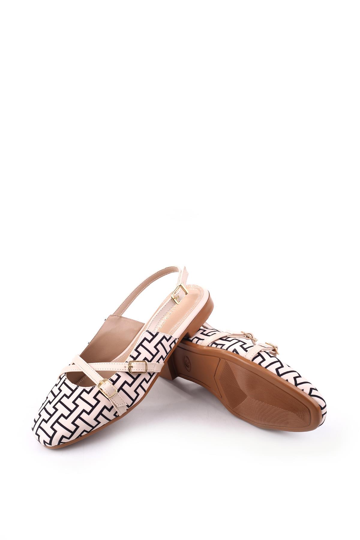 4778 Rahat Taban Kadın Babet Ayakkabı - Görsel 6