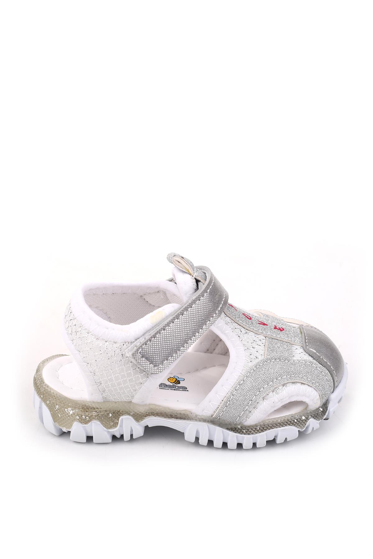 - Arzn 4835 Kız Bebek Ortopedik Rahat Taban Sandalet - Görsel 4