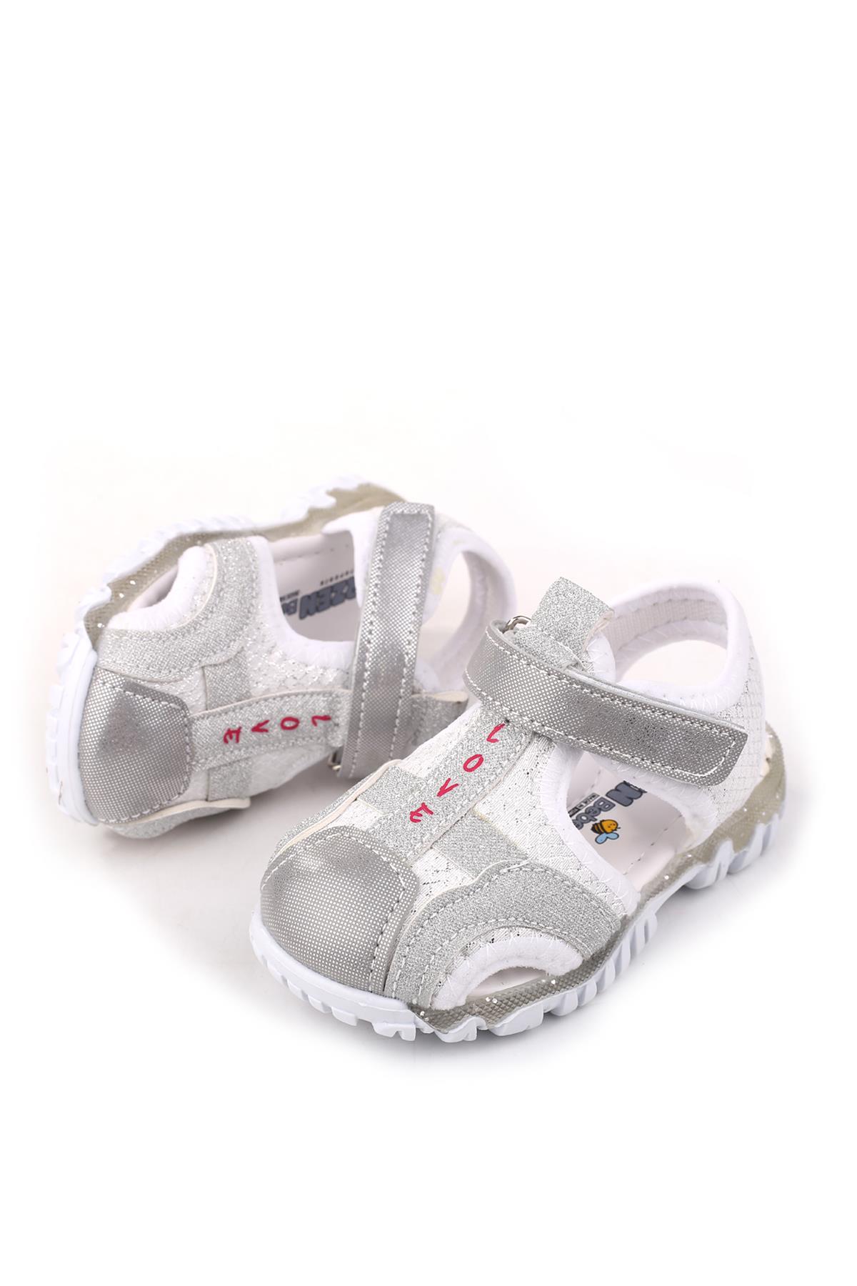 - Arzn 4835 Kız Bebek Ortopedik Rahat Taban Sandalet - Görsel 5