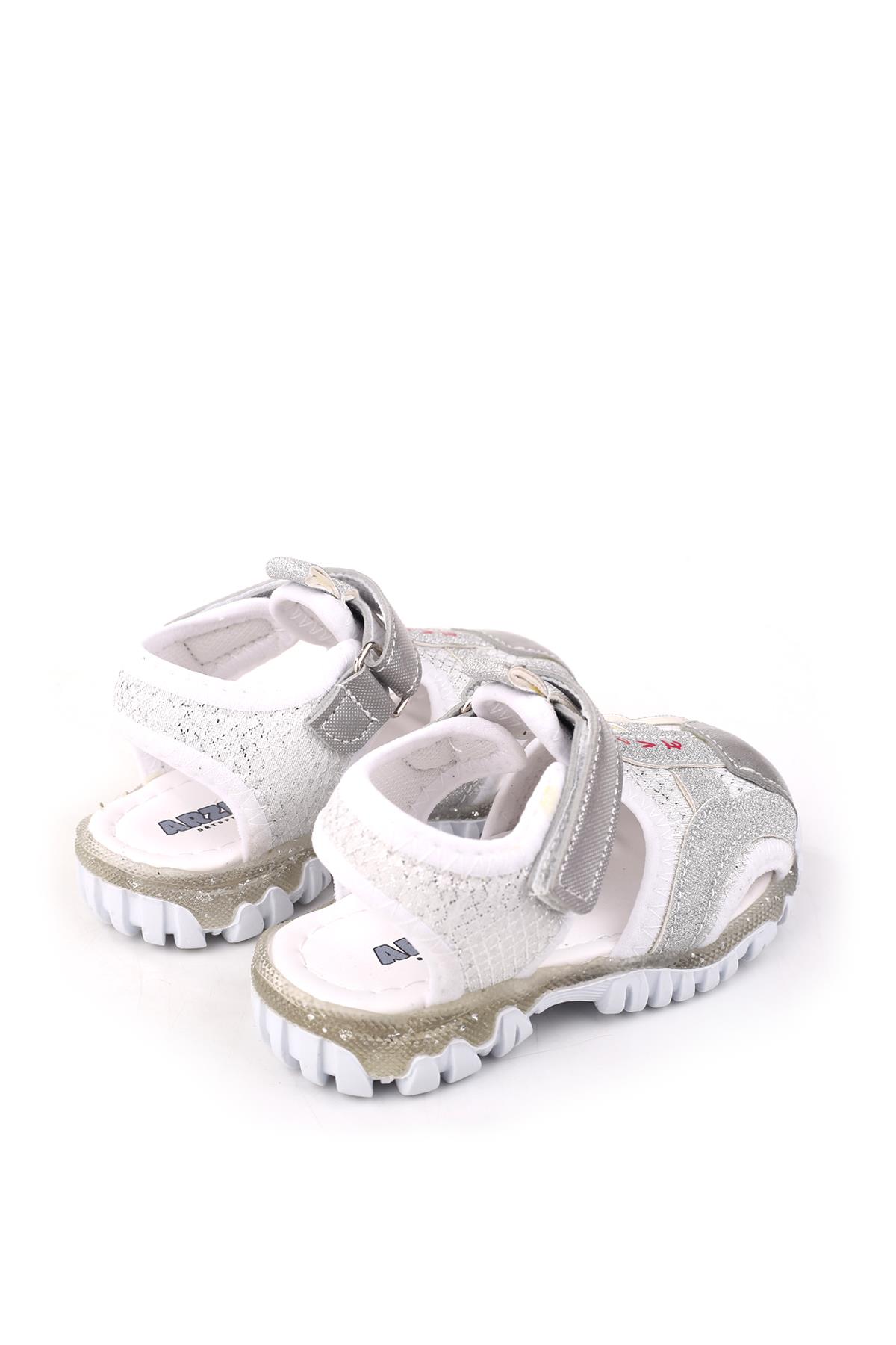 - Arzn 4835 Kız Bebek Ortopedik Rahat Taban Sandalet - Görsel 6