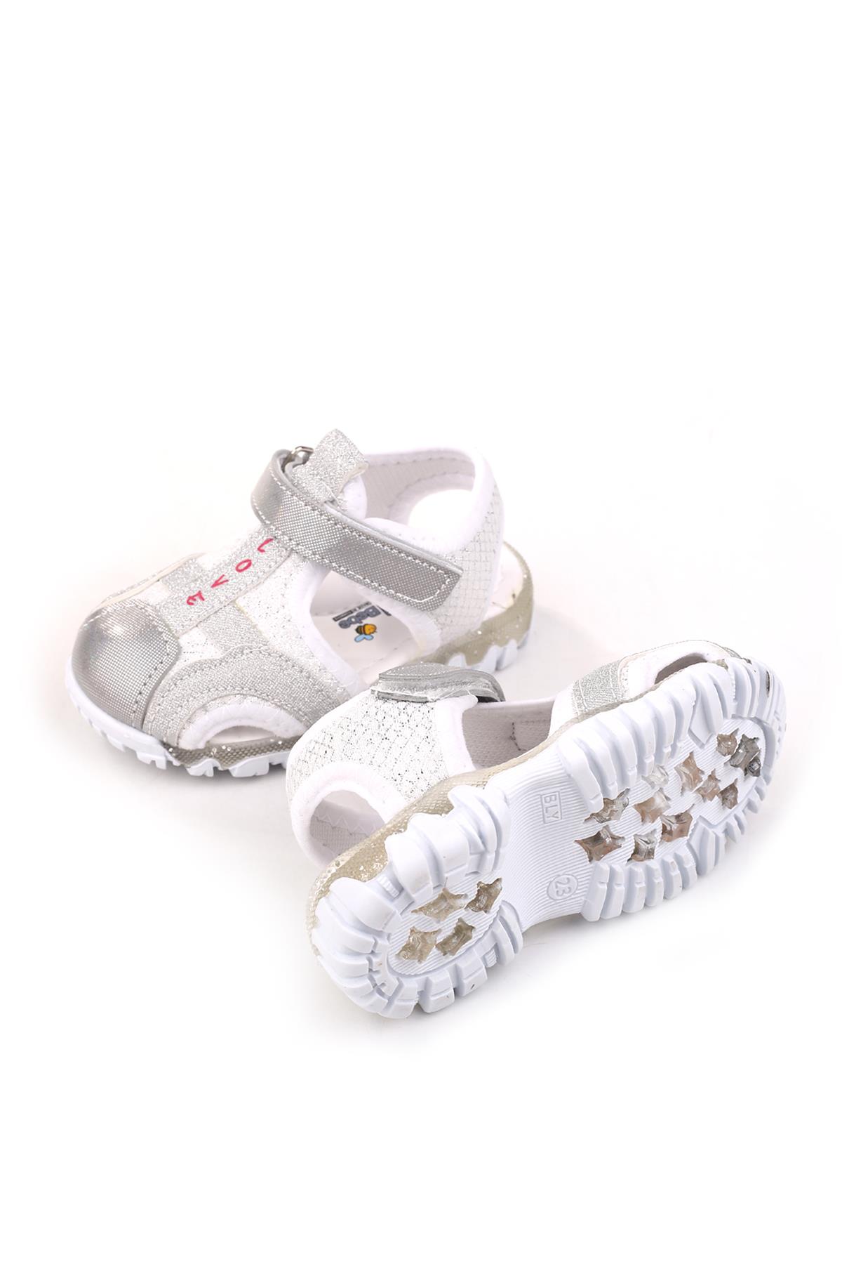 - Arzn 4835 Kız Bebek Ortopedik Rahat Taban Sandalet - Görsel 7