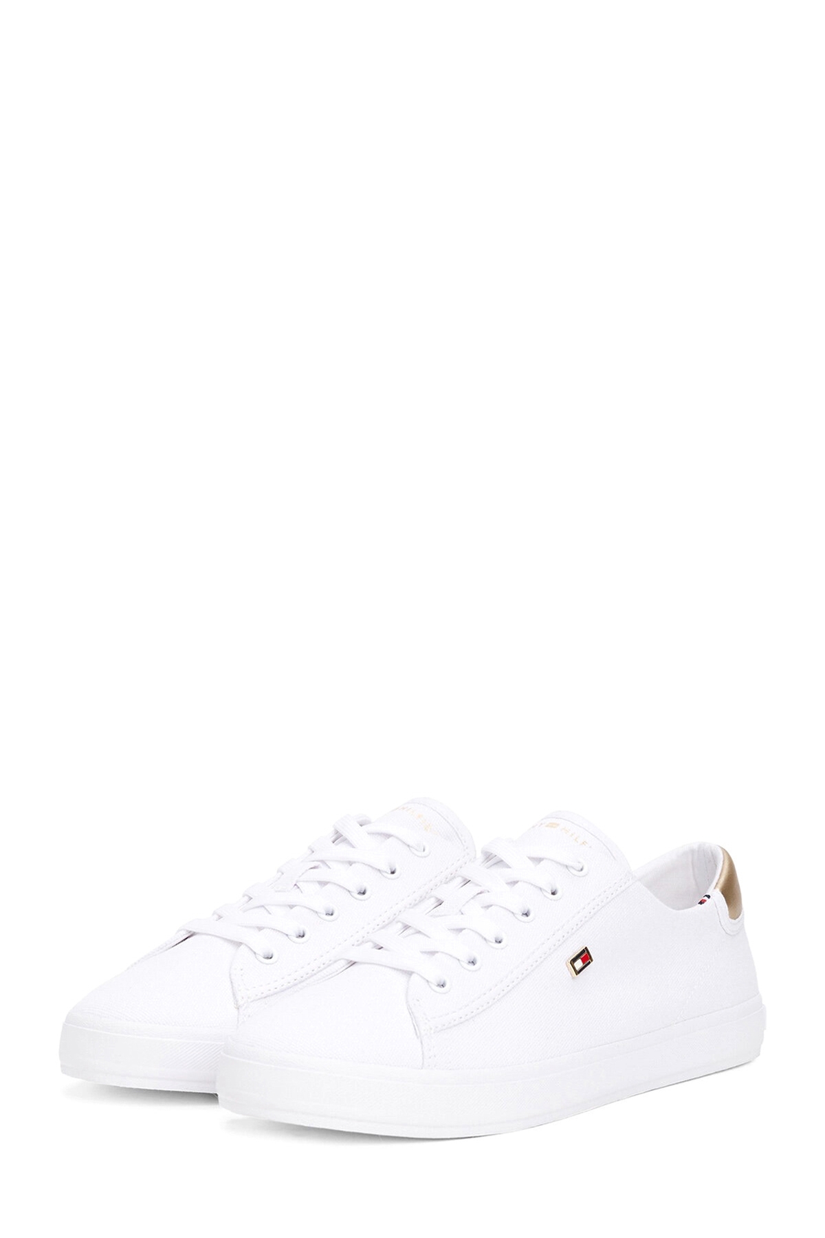 VULC CANVAS LACE UP SNEAK Beyaz Kadın Sneaker - Görsel 3