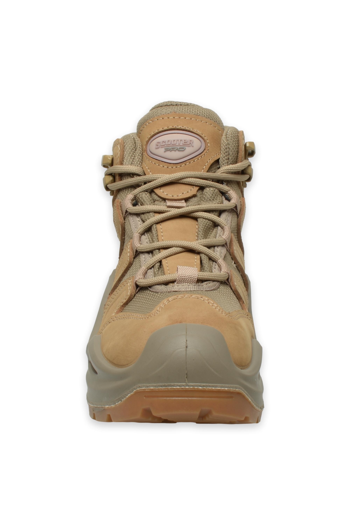 3102G Combat Deri Postal Bej Unisex Bot - Görsel 4