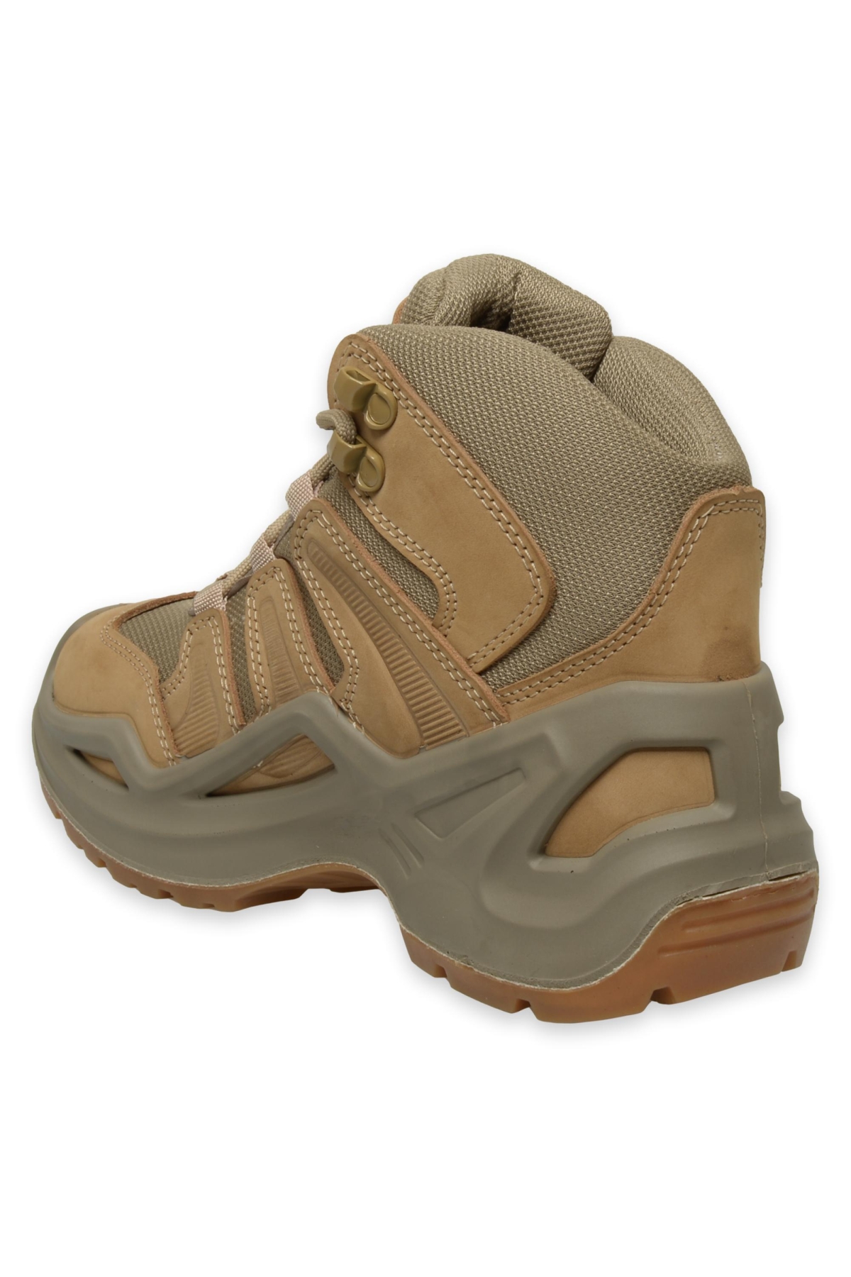 3102G Combat Deri Postal Bej Unisex Bot - Görsel 5