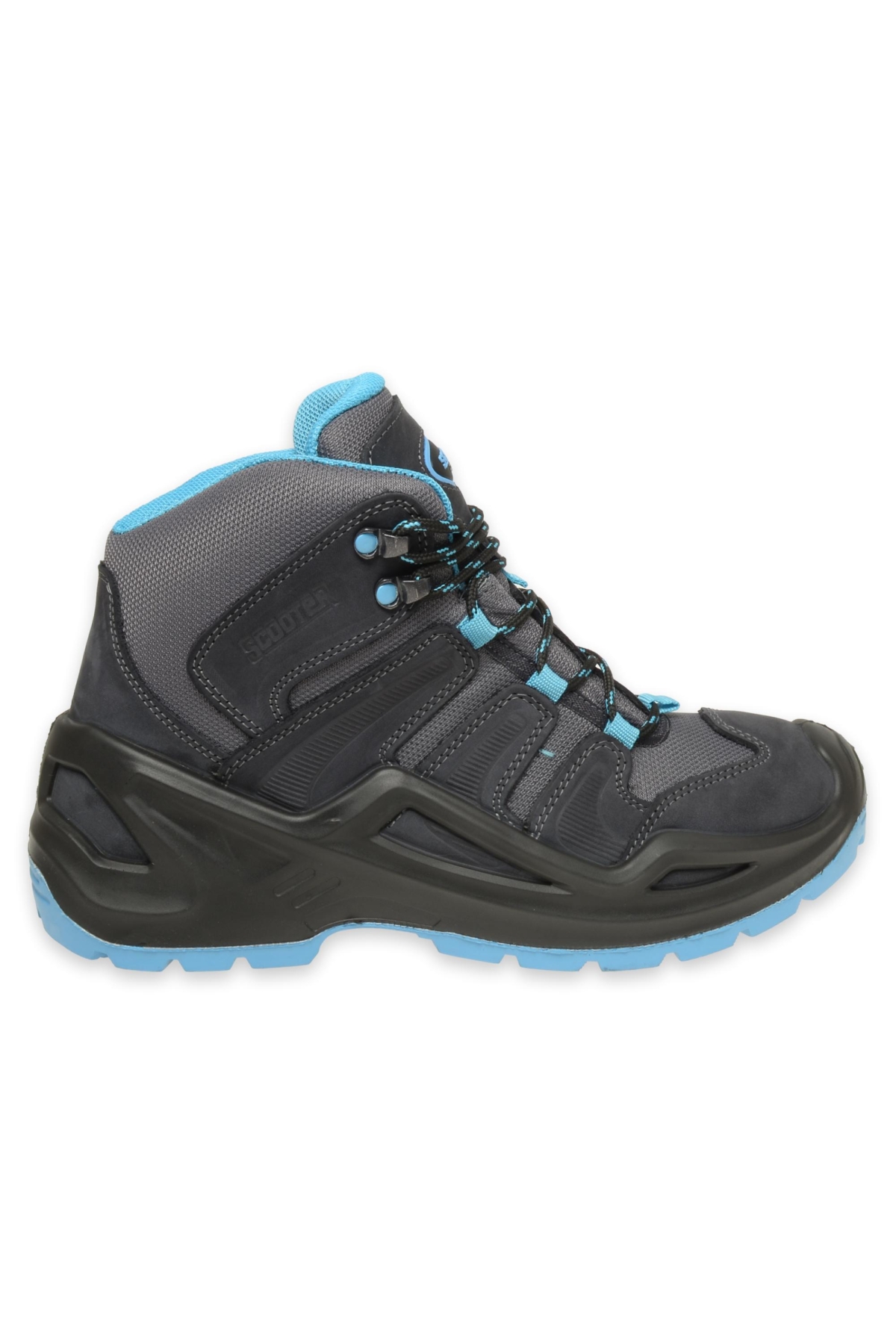 3102M Combat Deri Postal Antrasit Erkek Bot - Görsel 3