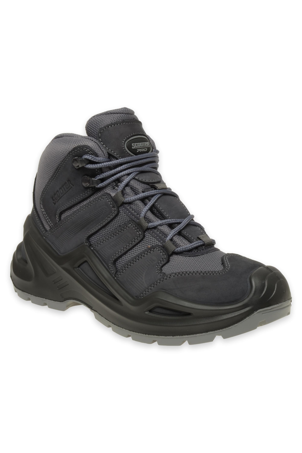 3102M Combat Deri Postal Antrasit Erkek Bot - Görsel 2