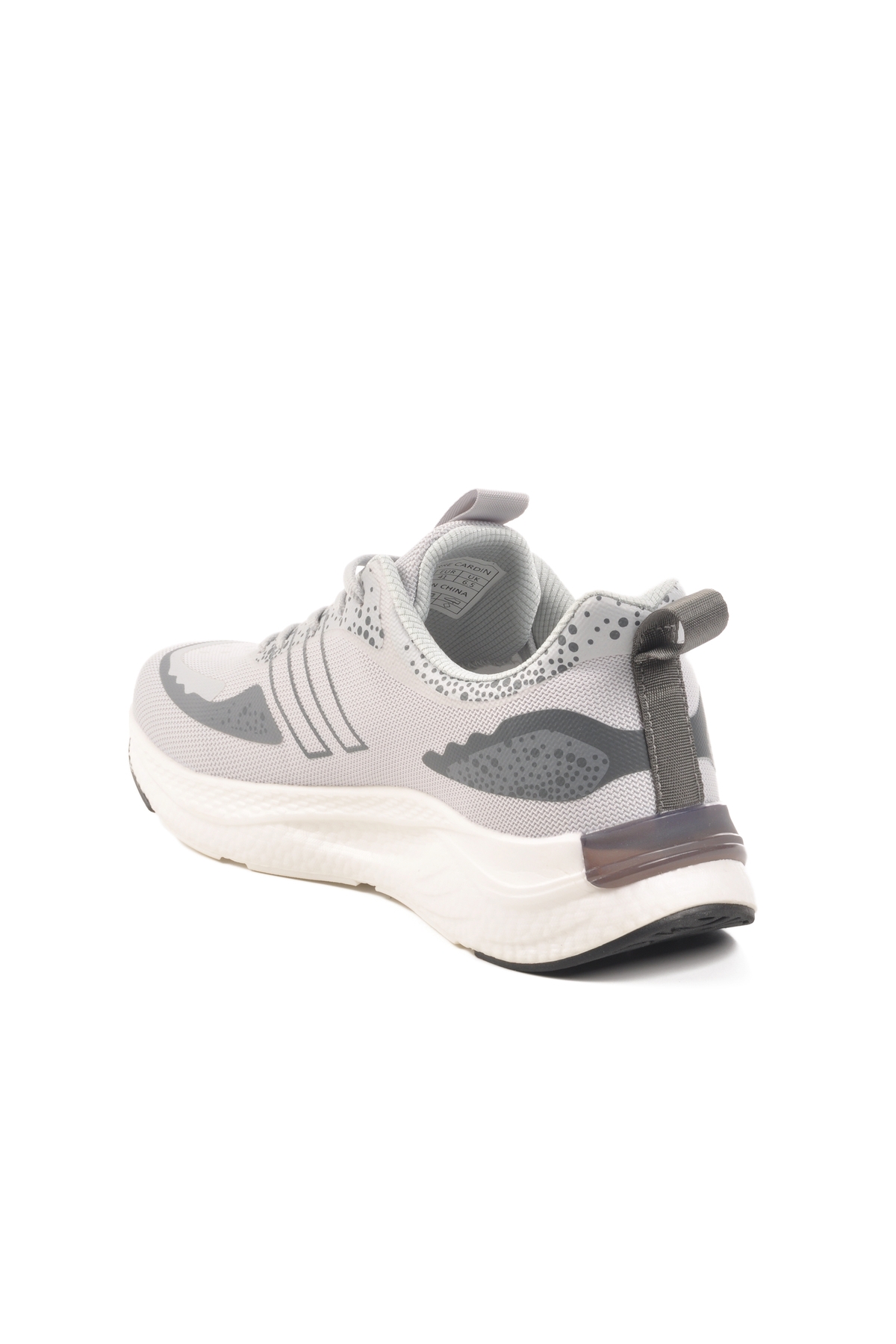 Gri Hafif Esnek Bağcıklı Erkek Spor Ayakkabı PCI-11067 M - Görsel 5