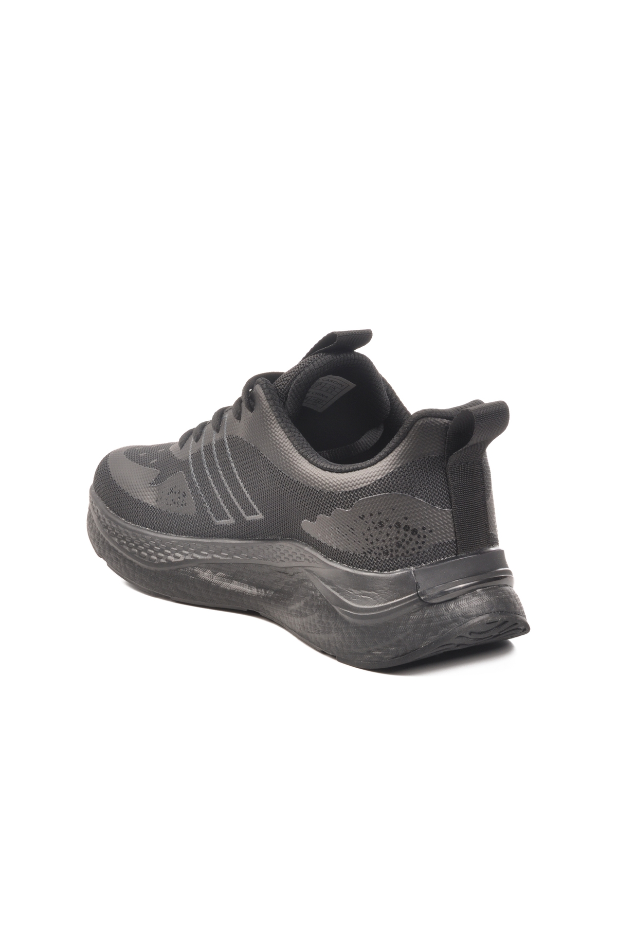 Siyah Fileli Hafif Esnek Unisex Spor Ayakkabı PCI-11068 G - Görsel 5