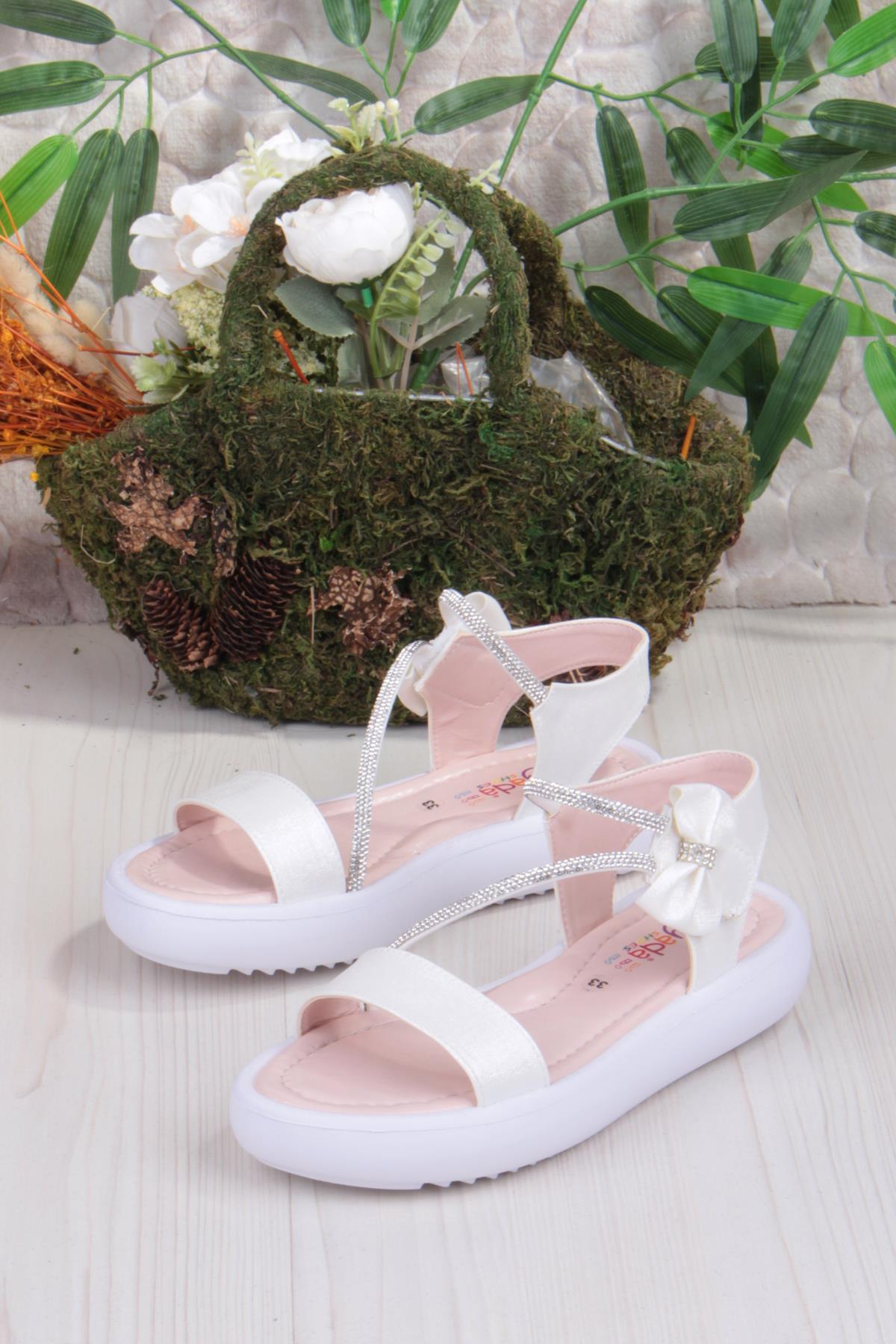 35587 Rüya Anatomik Rahat Kız Çocuk Sandalet - Görsel 4