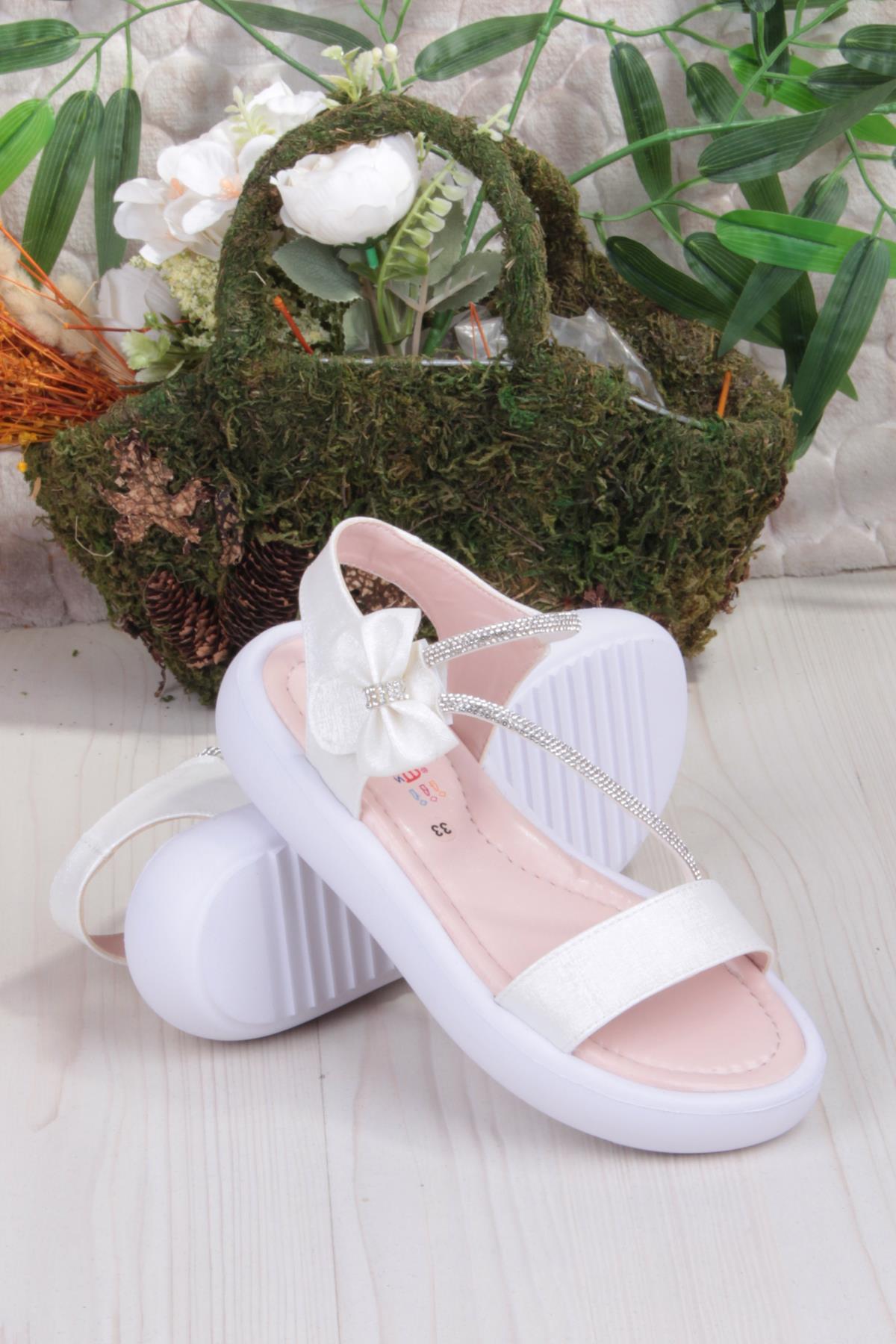 35587 Rüya Anatomik Rahat Kız Çocuk Sandalet - Görsel 5