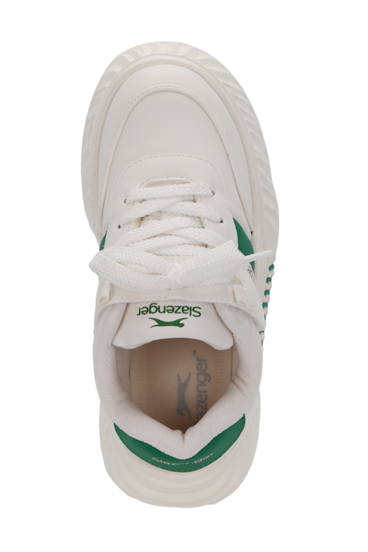 NIGEL Unisex Çocuk Günlük Ayakkabı Beyaz / Yeşil - Görsel 6