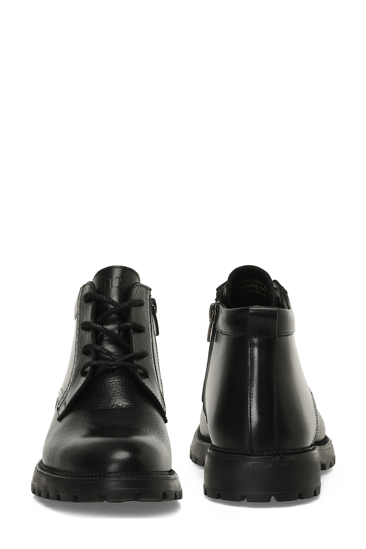 INCI HEURE F 5PR Siyah Erkek Klasik Bot - Görsel 7