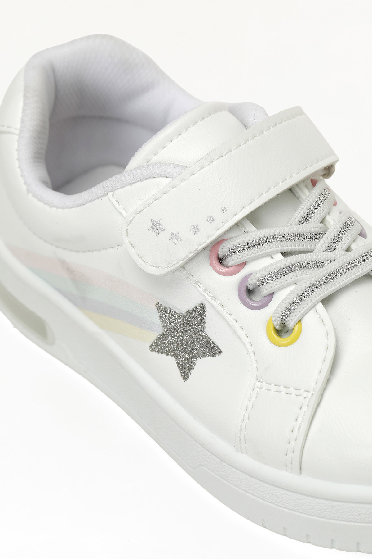 BROOK P 5PR Beyaz Kız Çocuk Sneaker - Görsel 9