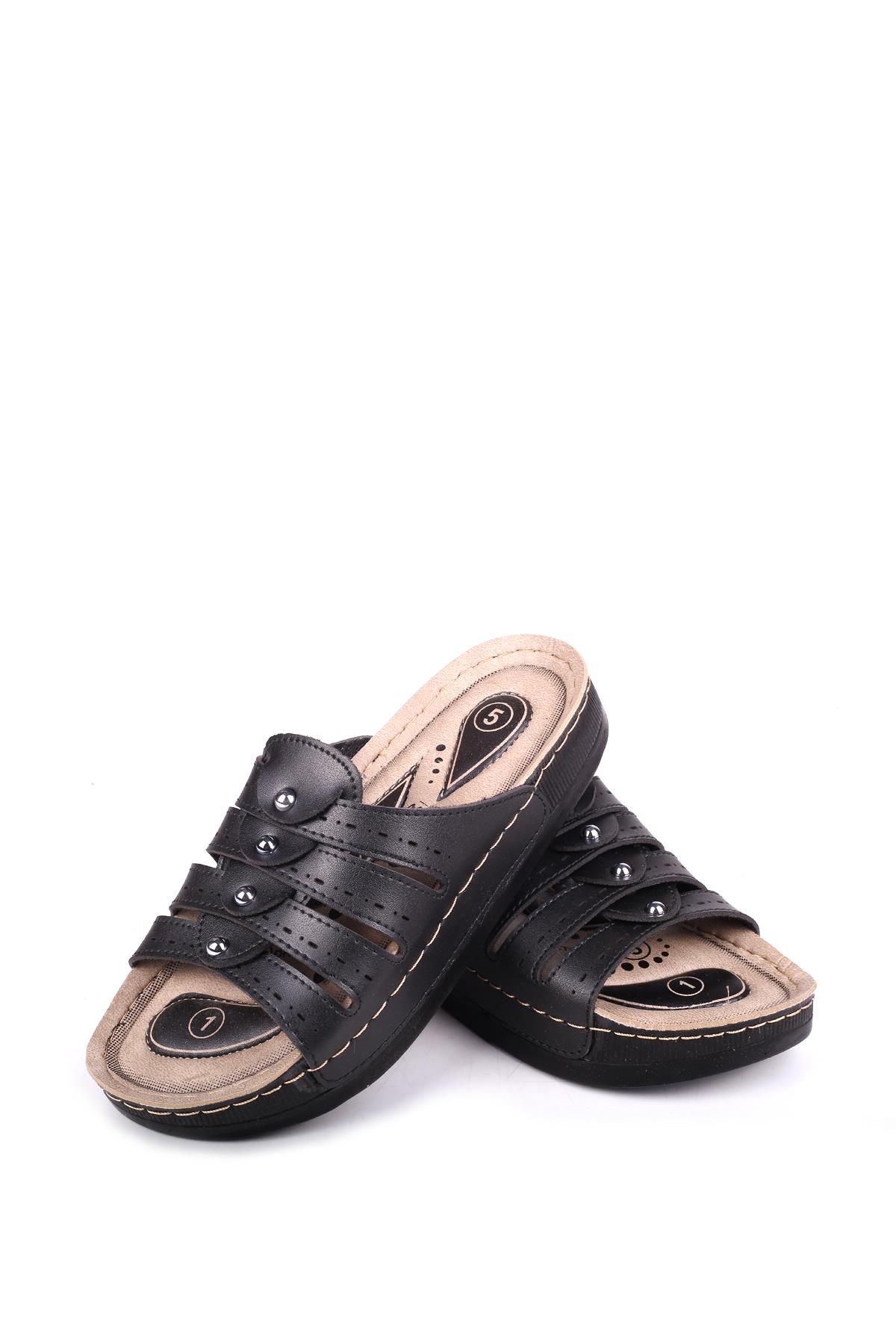 4870 Hera Kadın Ortopedik Rahat Taban Günlük Terlik - Görsel 4