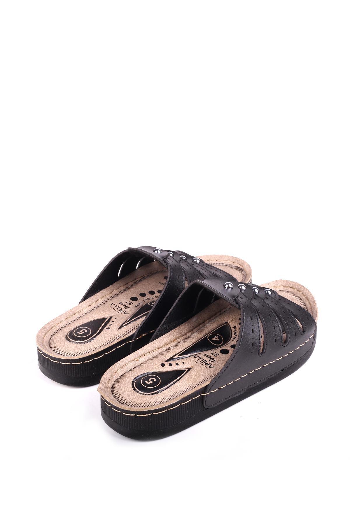 4870 Hera Kadın Ortopedik Rahat Taban Günlük Terlik - Görsel 5