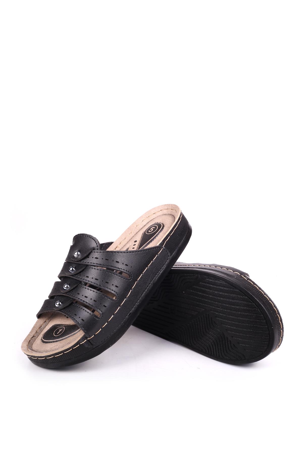 4870 Hera Kadın Ortopedik Rahat Taban Günlük Terlik - Görsel 6