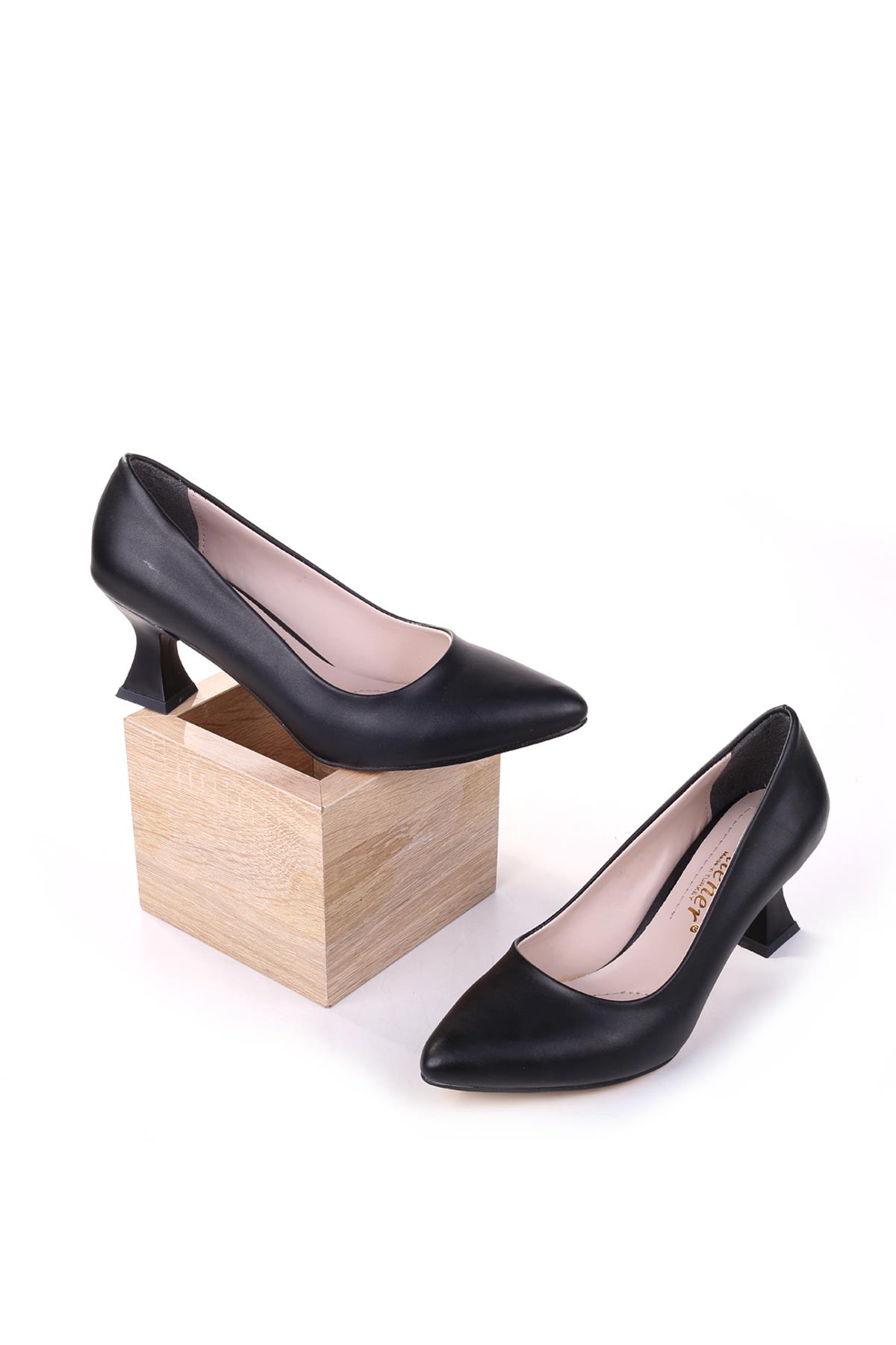 801 Kadın 6 cm Topuklu Klasik Ayakkabı - Görsel 2