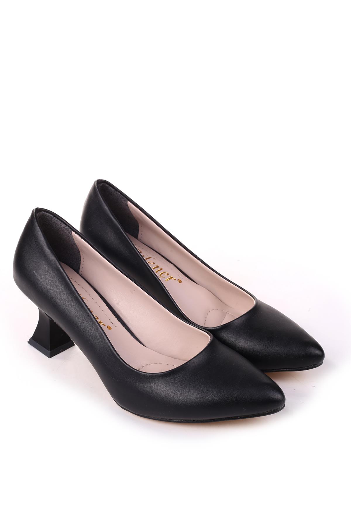 801 Kadın 6 cm Topuklu Klasik Ayakkabı - Görsel 3
