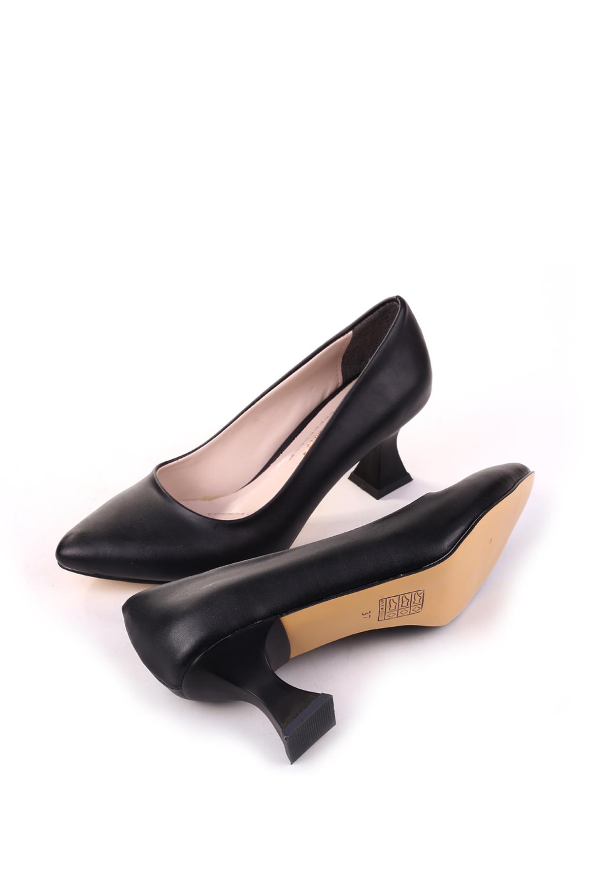 801 Kadın 6 cm Topuklu Klasik Ayakkabı - Görsel 7