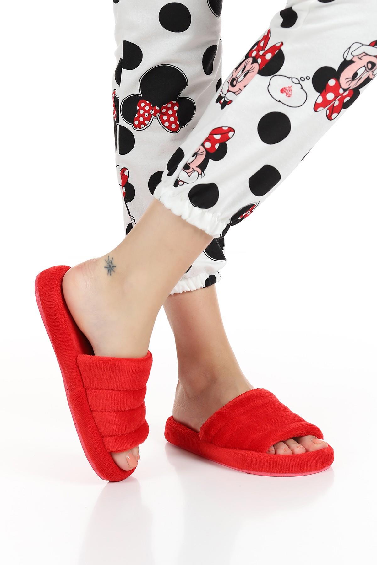 4660 Hafif Taban Kadın Halı-Ev Terliği - Görsel 2