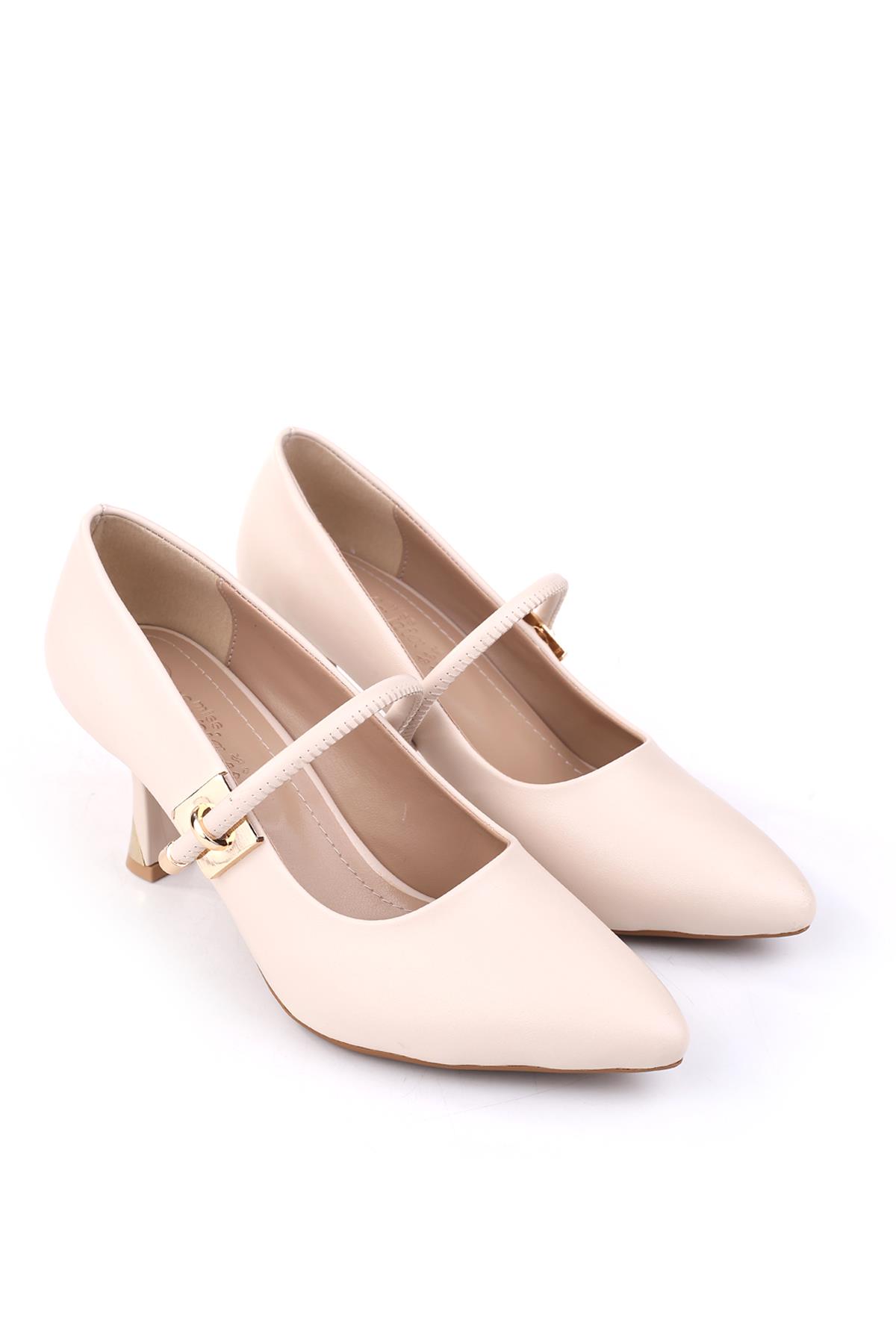 4771 Kadın 7,5 Cm Topuklu Rahat Ayakkabı - Görsel 2