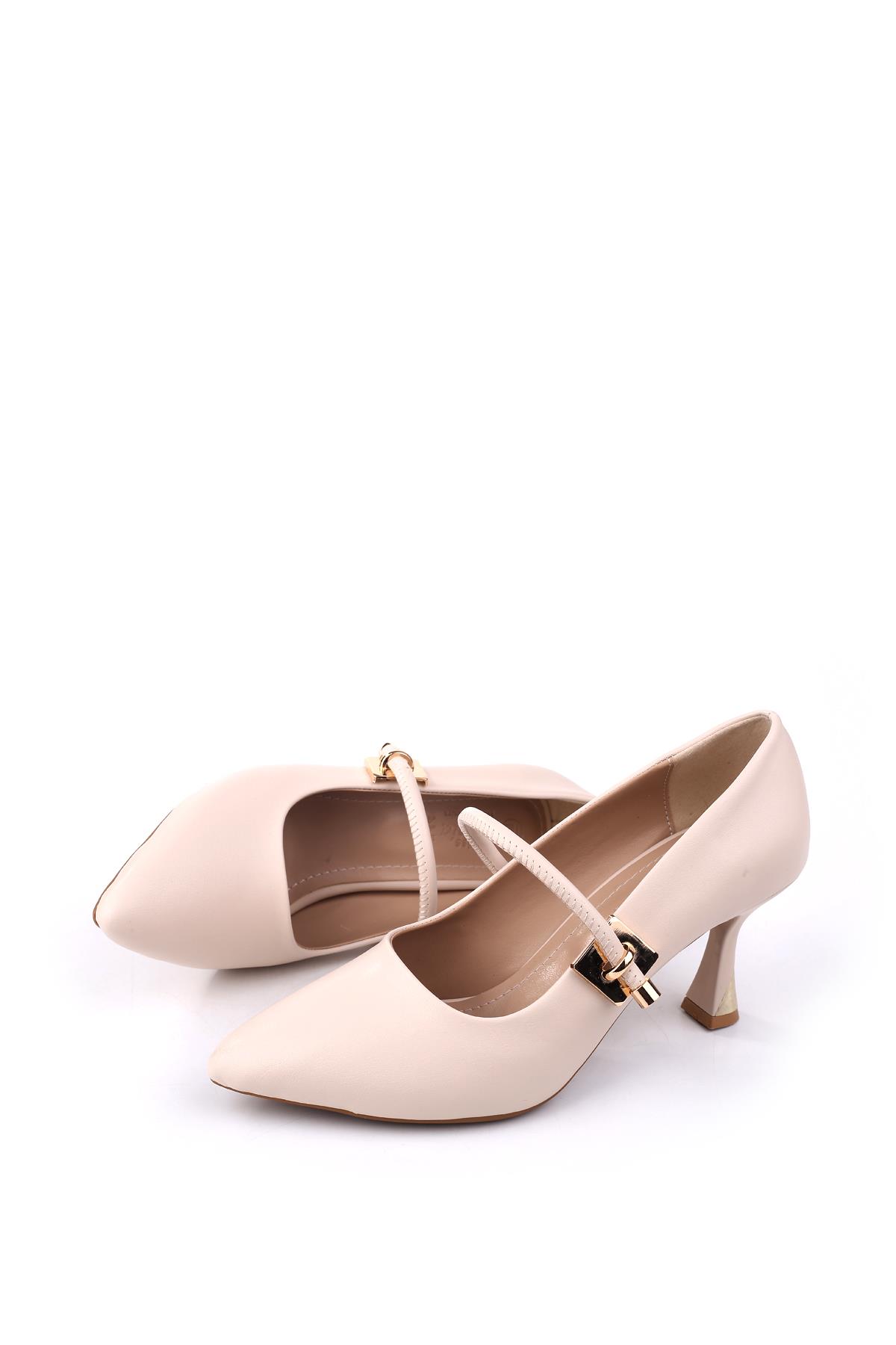 4771 Kadın 7,5 Cm Topuklu Rahat Ayakkabı - Görsel 4