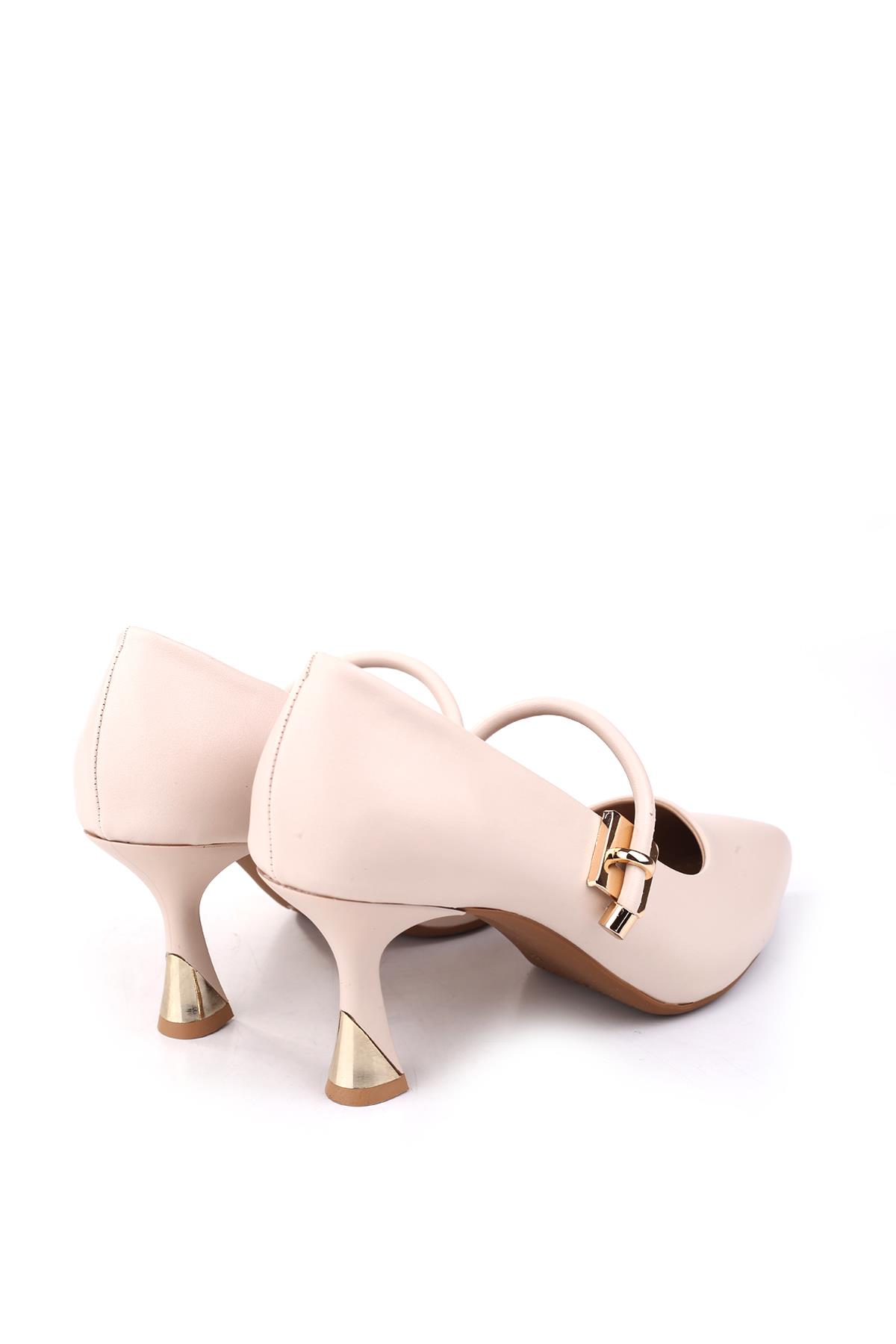 4771 Kadın 7,5 Cm Topuklu Rahat Ayakkabı - Görsel 5