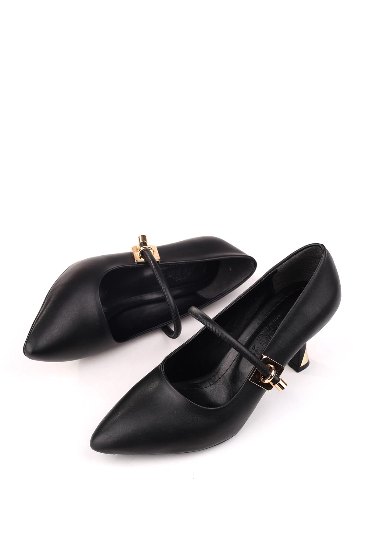 4771 Kadın 7,5 Cm Topuklu Rahat Ayakkabı - Görsel 4