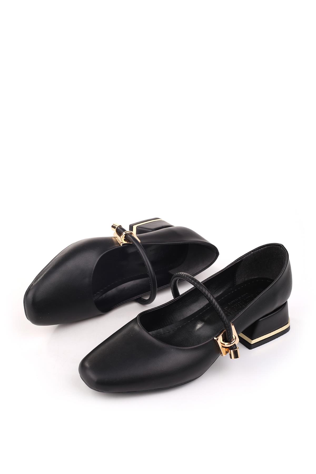 4772 Kadın 3,5 Cm Topuklu Günlük Rahat Ayakkabı - Görsel 4