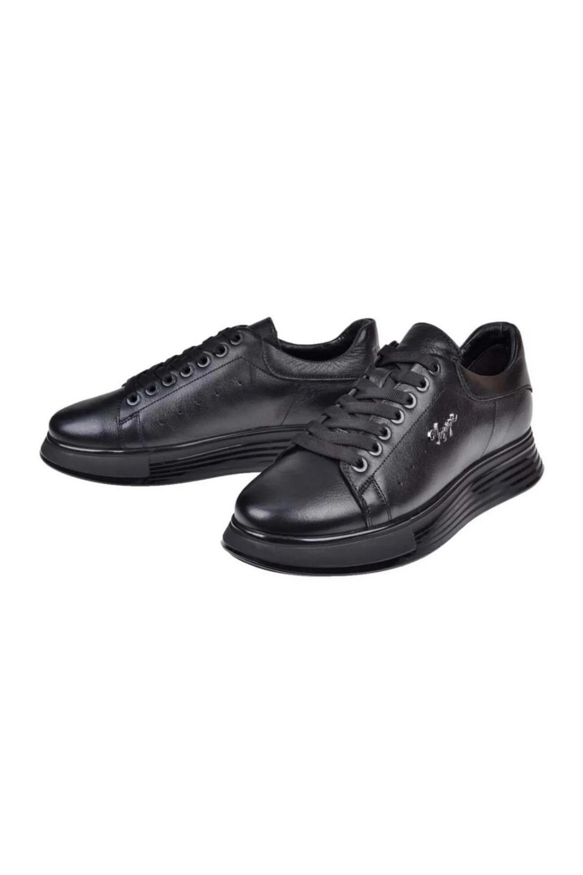 6677 Anatomik Taban Casual Hakiki Deri Günlük Erkek Ayakkabı - Görsel 4