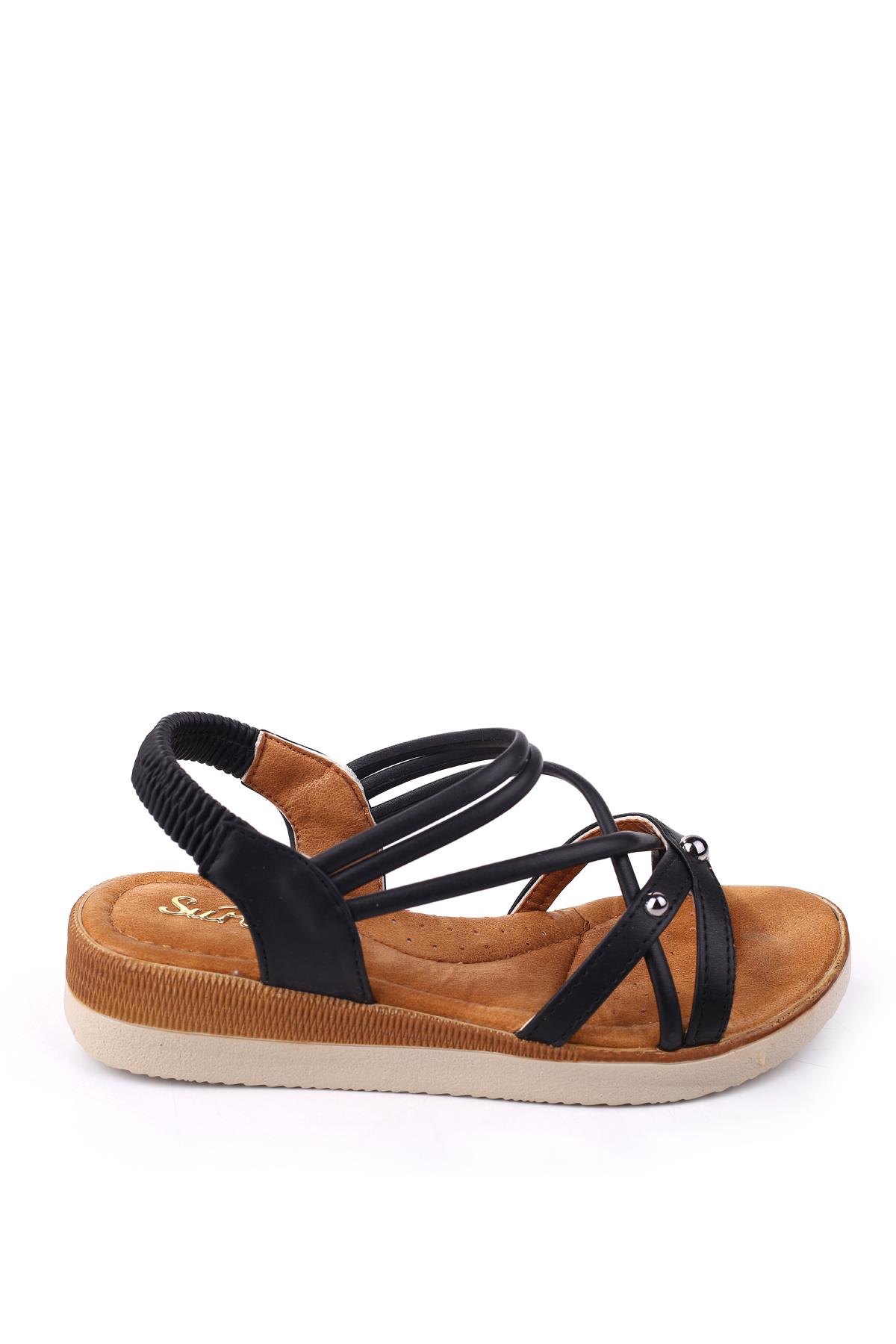 333 Kadın Günlük Anatomik Rahat Taban Sandalet - Görsel 3