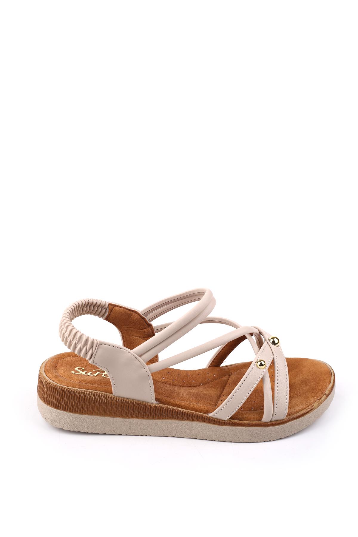 333 Kadın Günlük Anatomik Rahat Taban Sandalet - Görsel 3