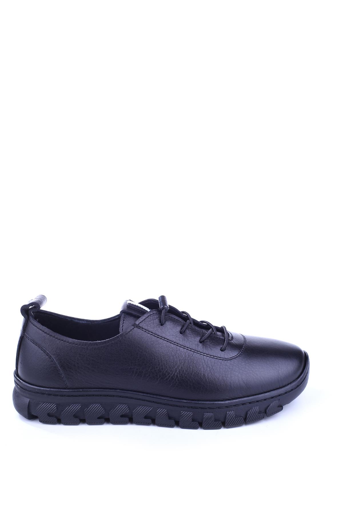 9050 Kadın Günlük Hakiki Deri Ortopedik Ayakkabı - Görsel 3