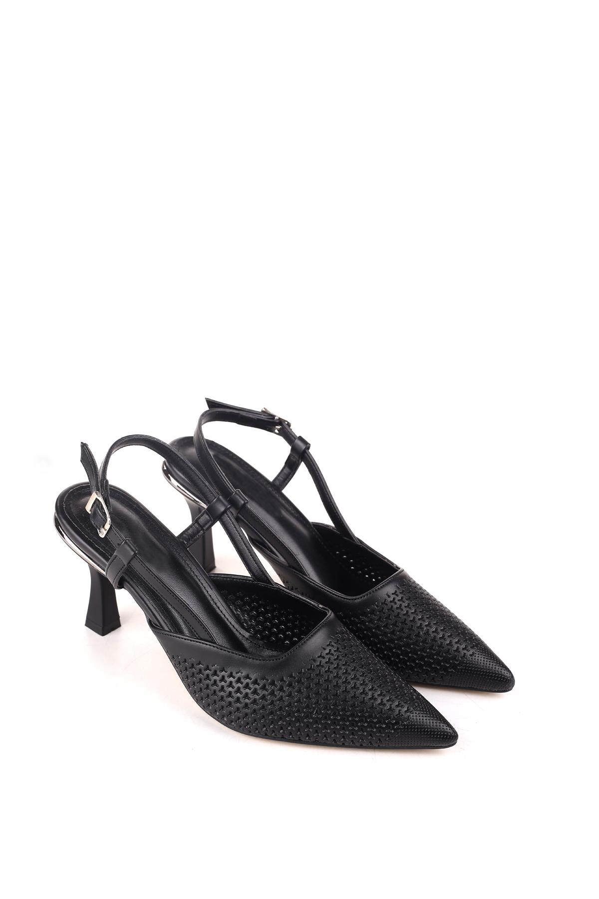 4706 Kadın 8 Cm Topuklu Ayakkabı - Görsel 2