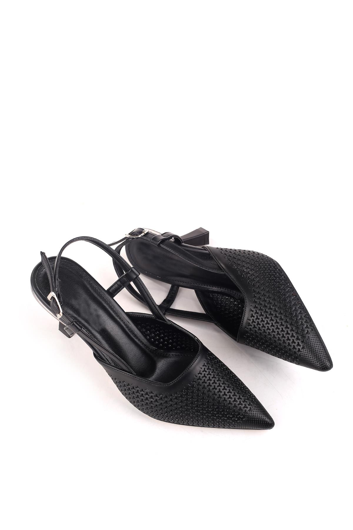 4706 Kadın 8 Cm Topuklu Ayakkabı - Görsel 4