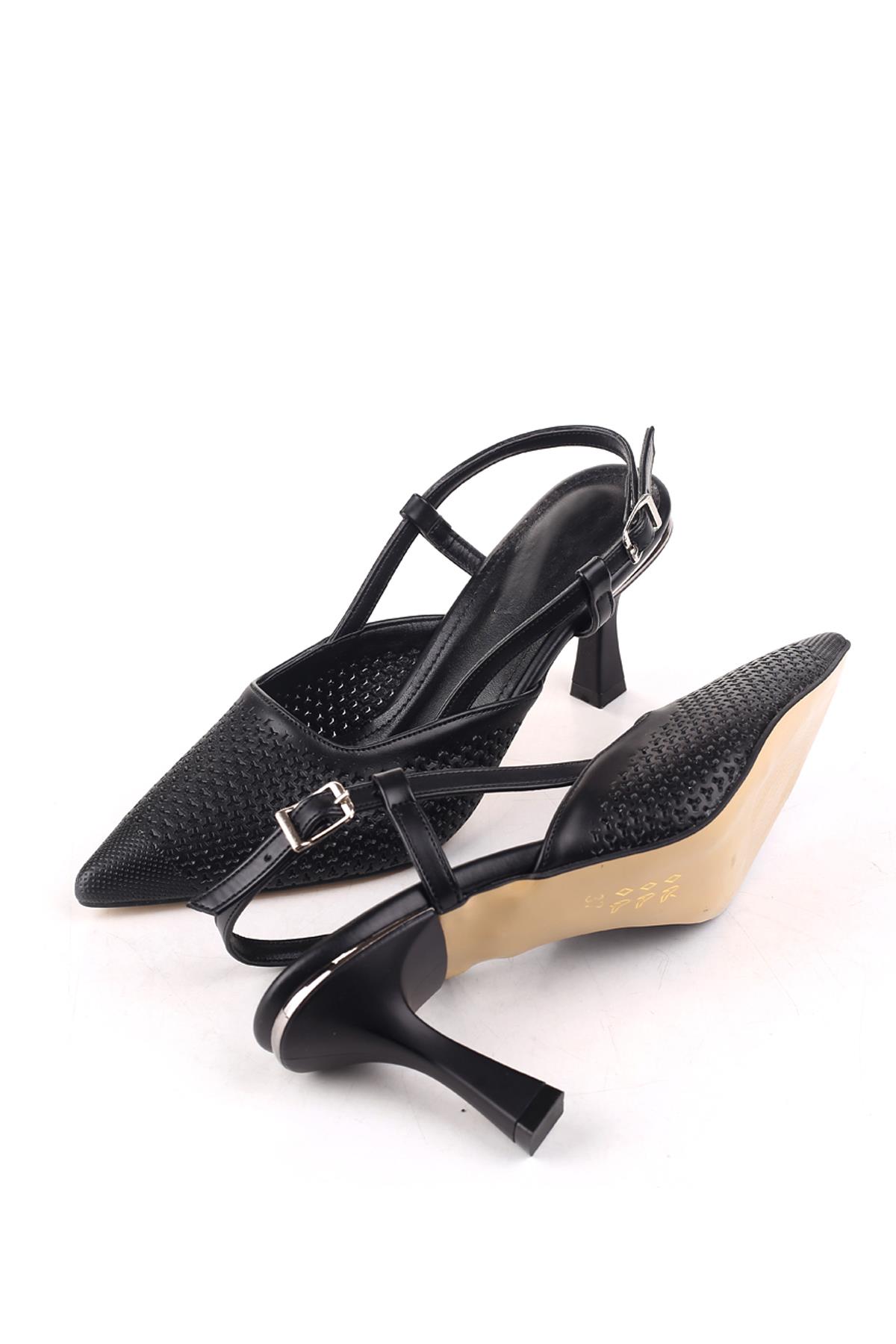 4706 Kadın 8 Cm Topuklu Ayakkabı - Görsel 6